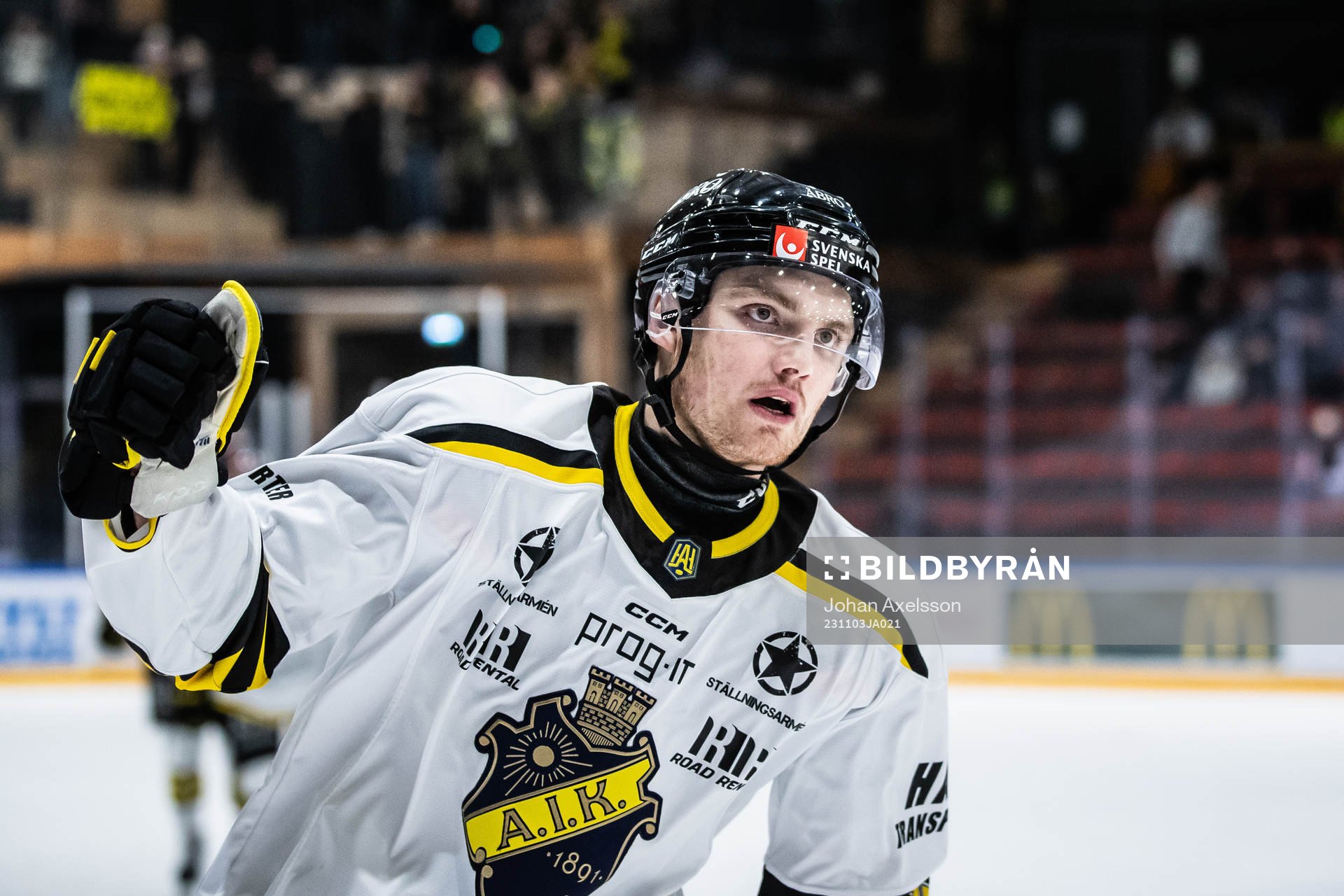 AIKs William Ignberg Nilsson jublar