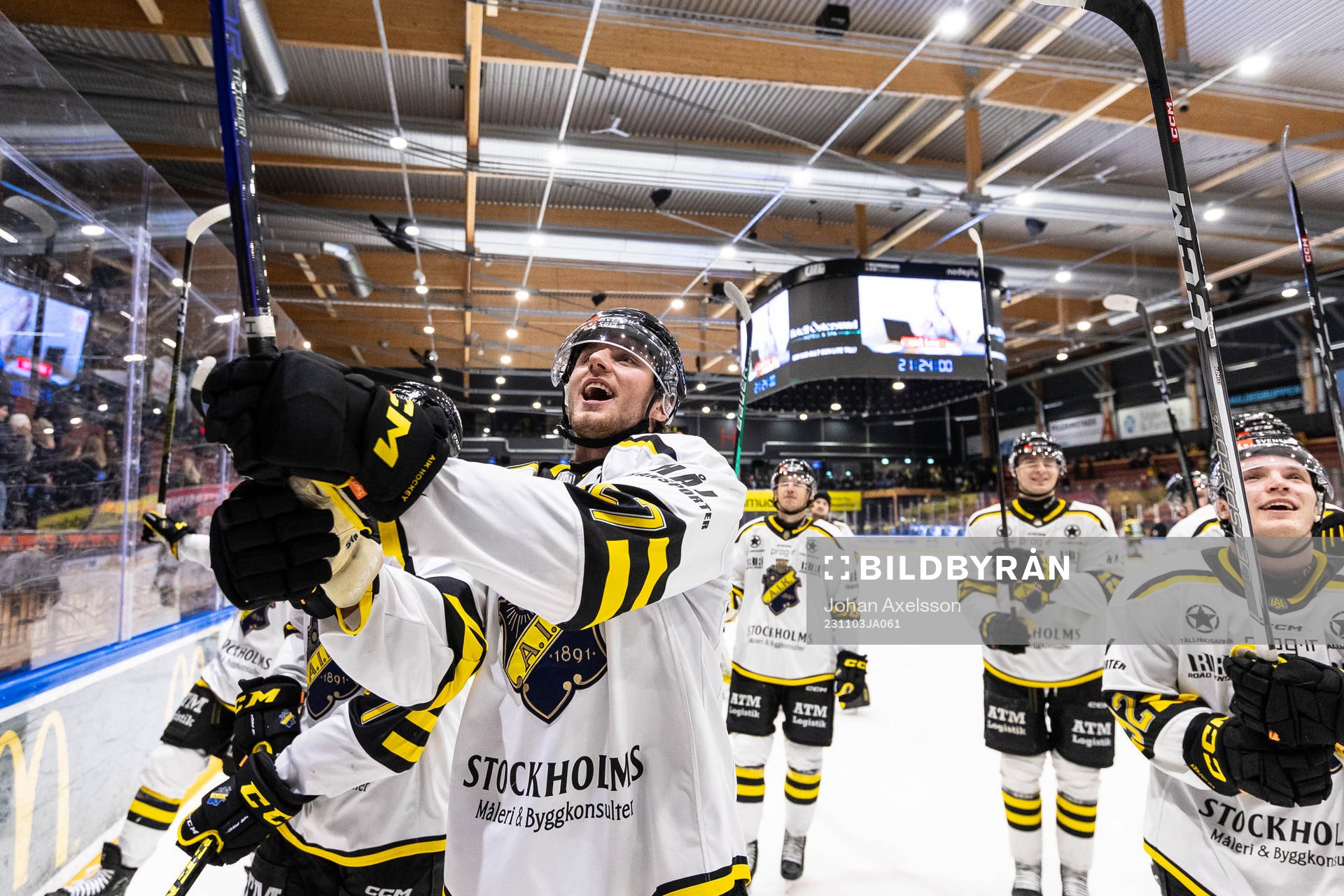 AIKs William Ignberg Nilsson jublar