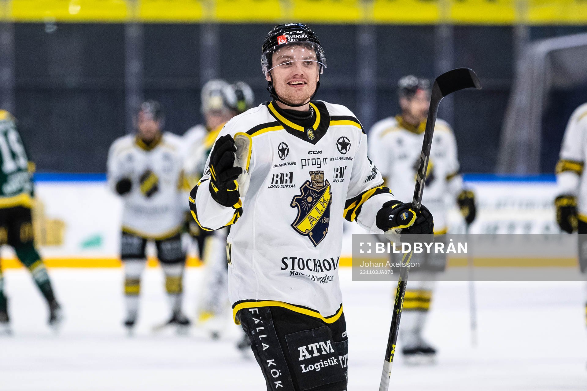 AIKs William Ignberg Nilsson jublar