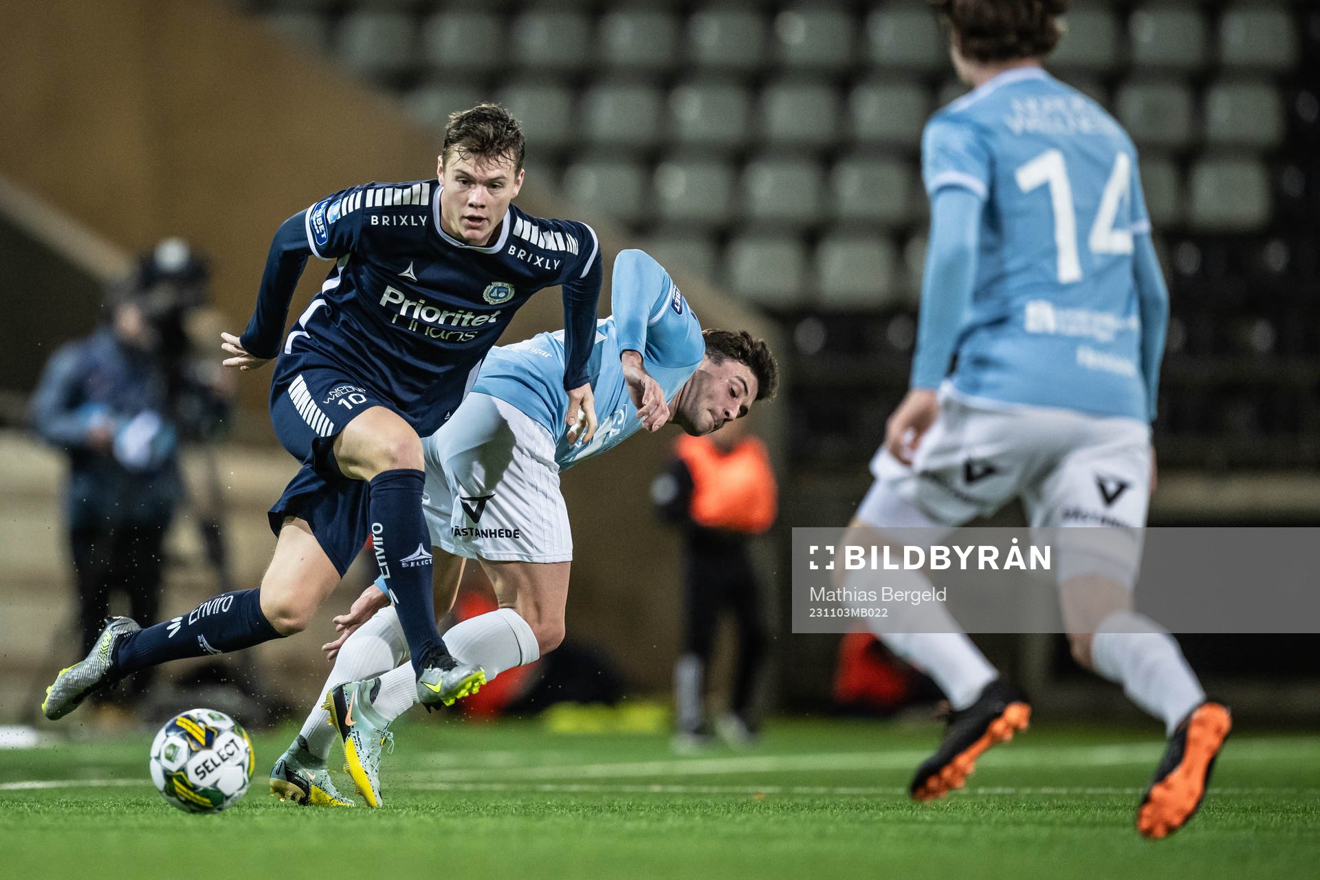 Utsiktens Albin Skoglund och Gefles Iu Ranera Grau