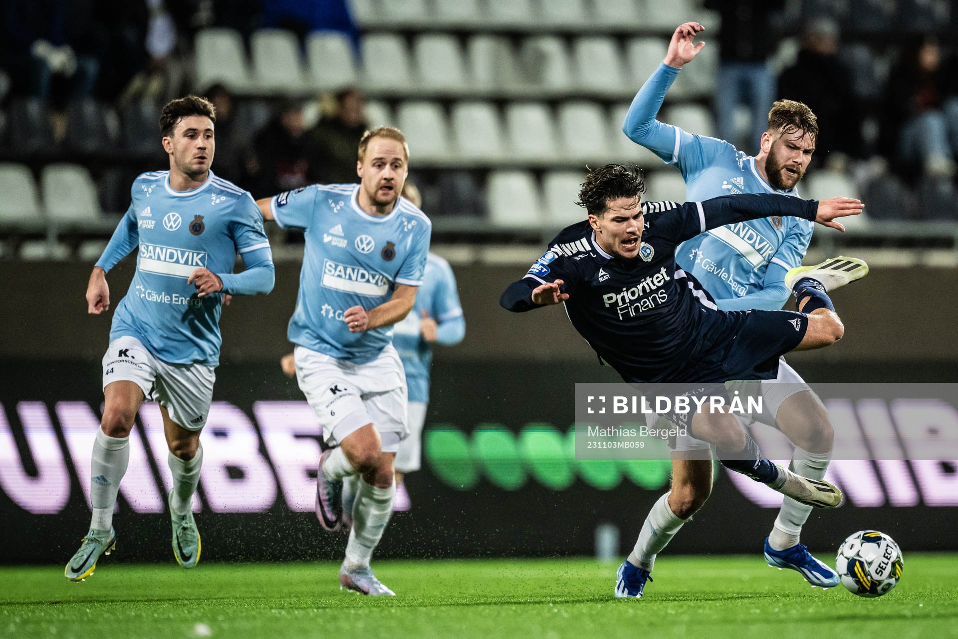 Utsiktens William Milovanovic och Gefles Niclas Håkansson