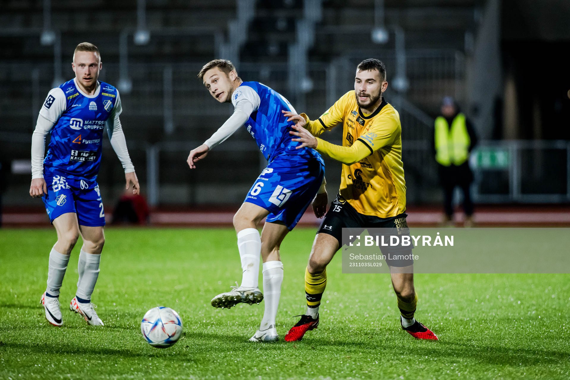 Oddevolds Axel Pettersson och Ahlafors Kristian Kocevski
