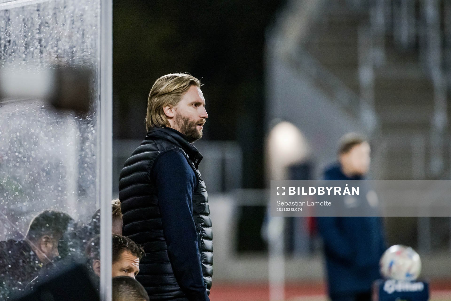 Ahlafors tränare Niklas Tidstrand
