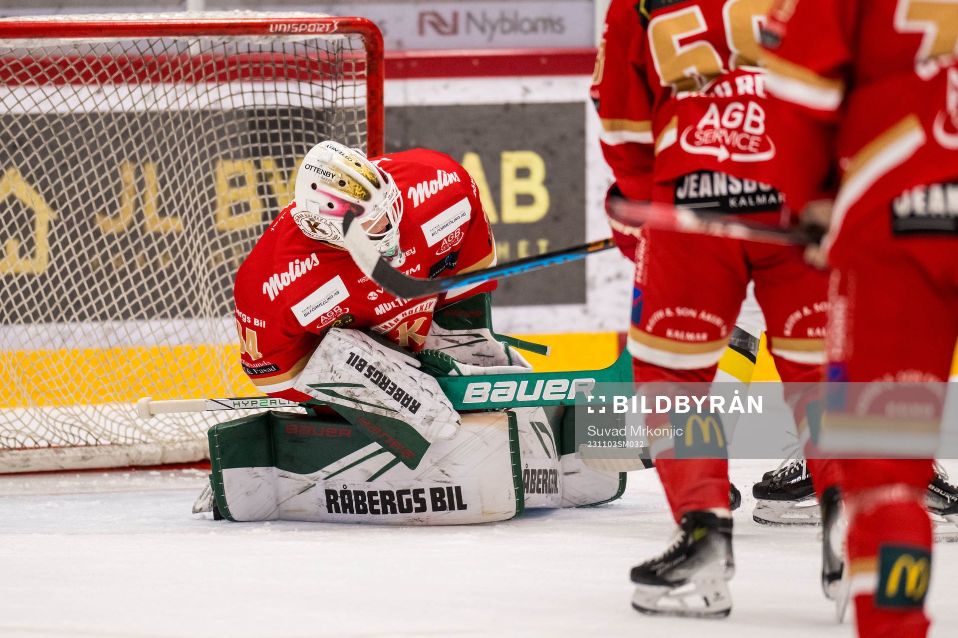 Kalmar HCs målvakt Alexander Hellnemo