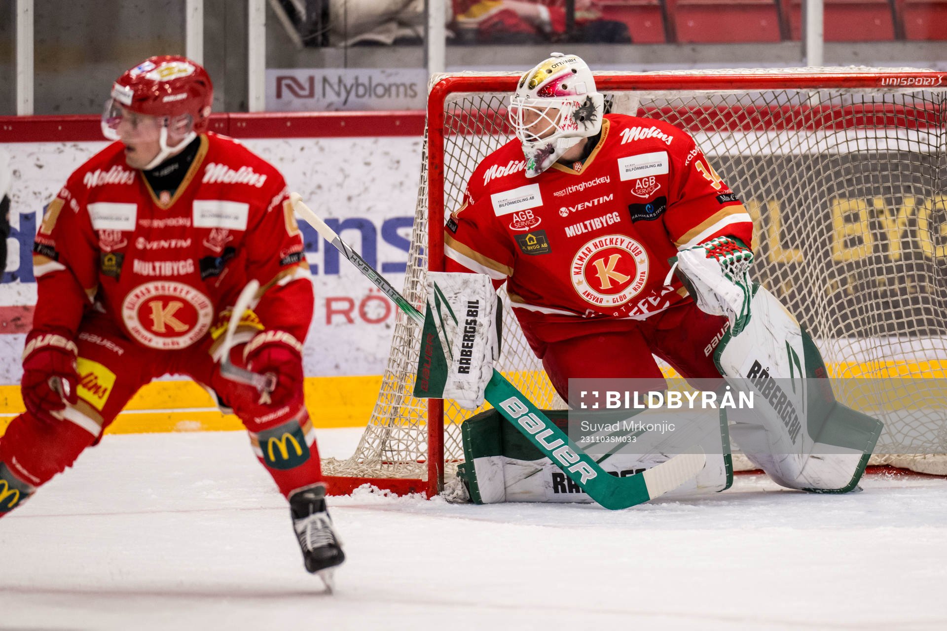 Kalmar HCs målvakt Alexander Hellnemo