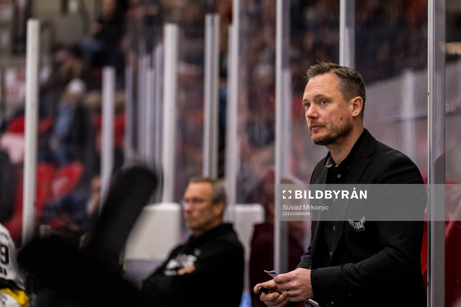 Västerås IKs tränare Karl Helmersson