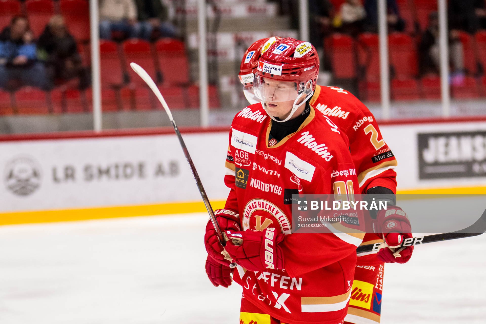 Kalmar HCs Teemu Olavi Lepaus deppar
