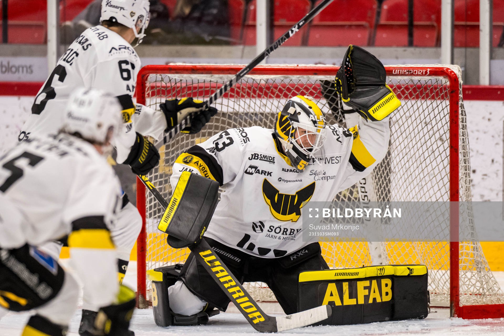 Västerås IKs målvakt Niilo Halonen