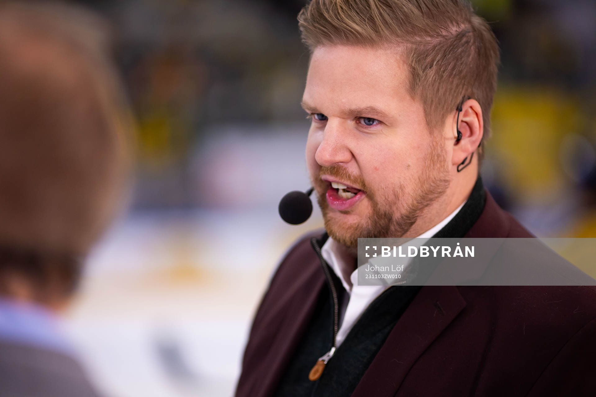 Tv4 kommentatorn Lars Lindberg