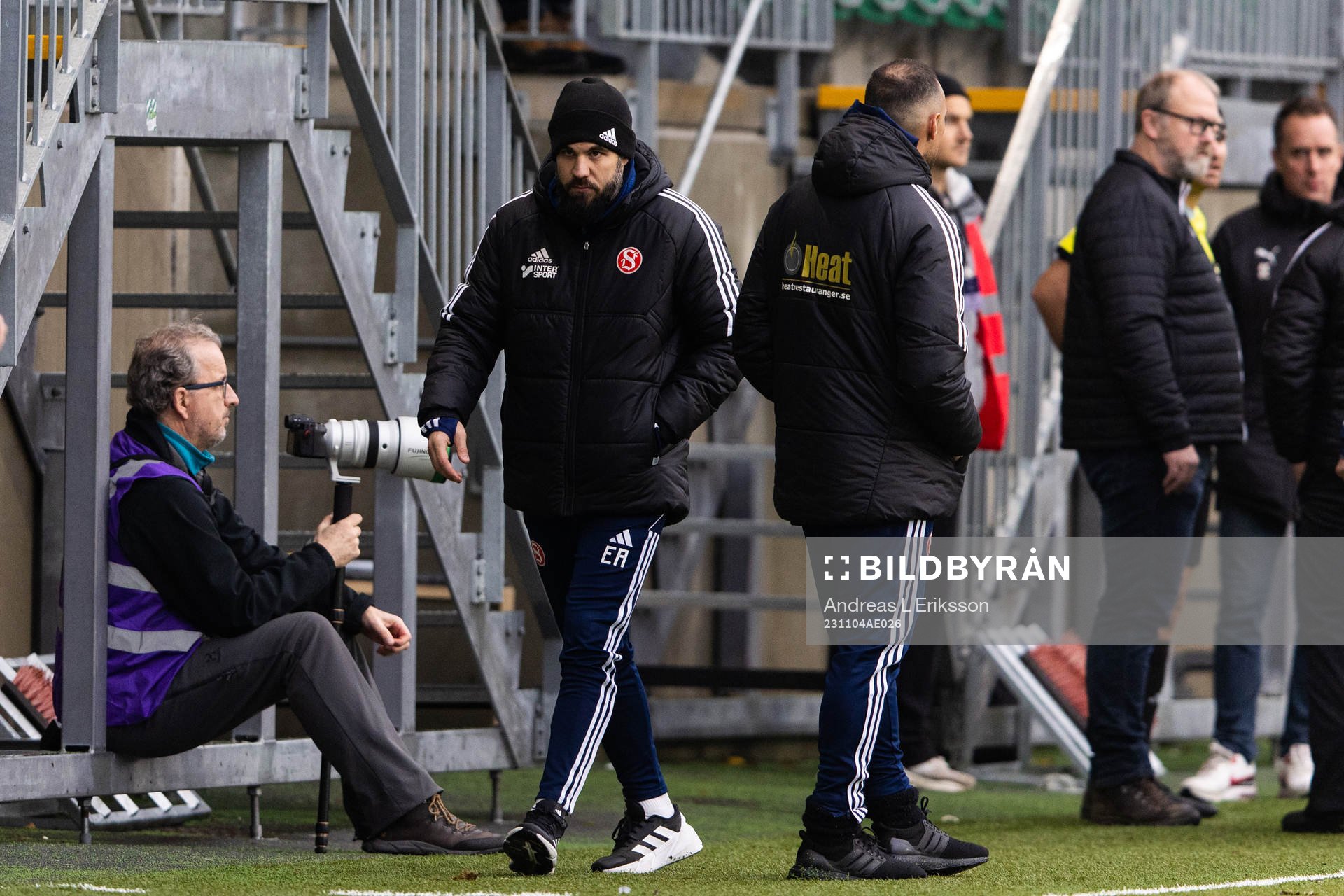 Sandvikens tränare Eldar Abdulic