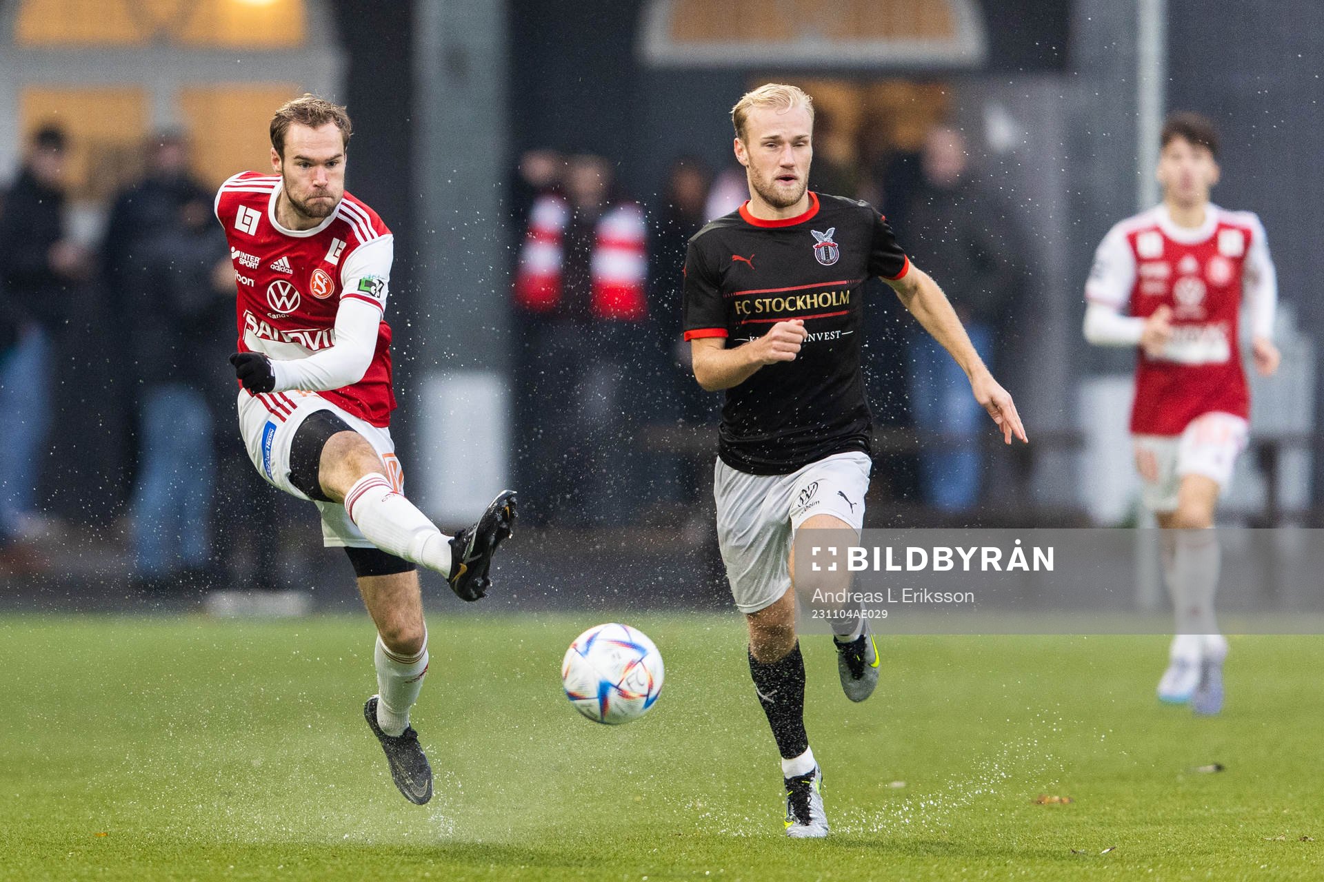 Sandvikens Martin Springfeldt och Viktor Strand