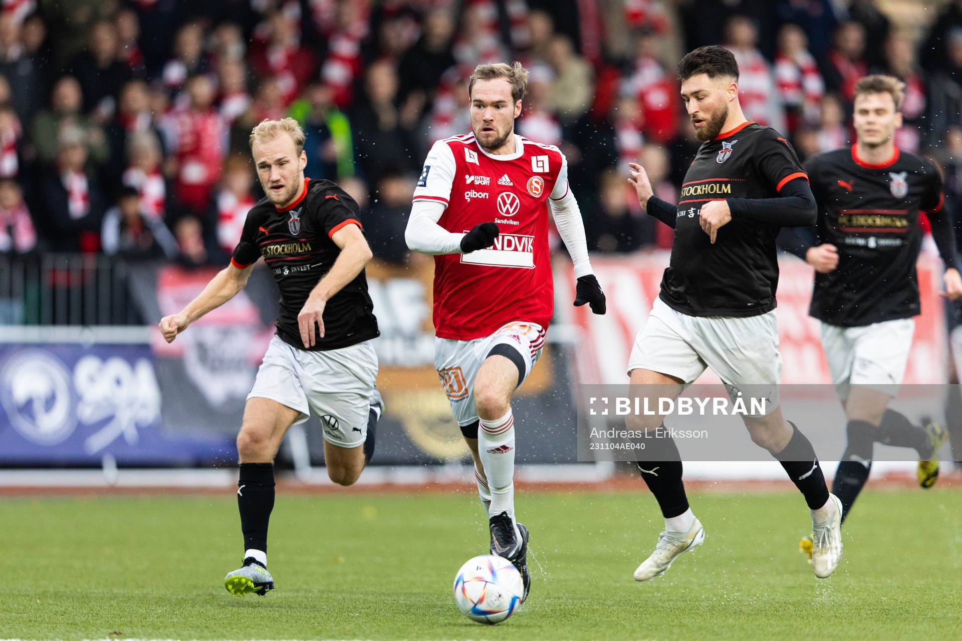 FC Stockholms Jens Stigedahl och Luka Dobrijevic