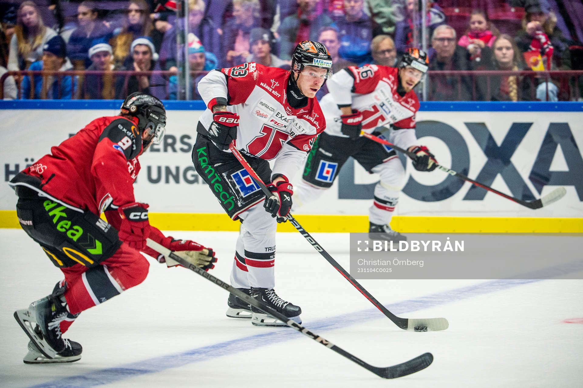 Örebros Christopher Mastomäki mot Malmö Redhawks Alan