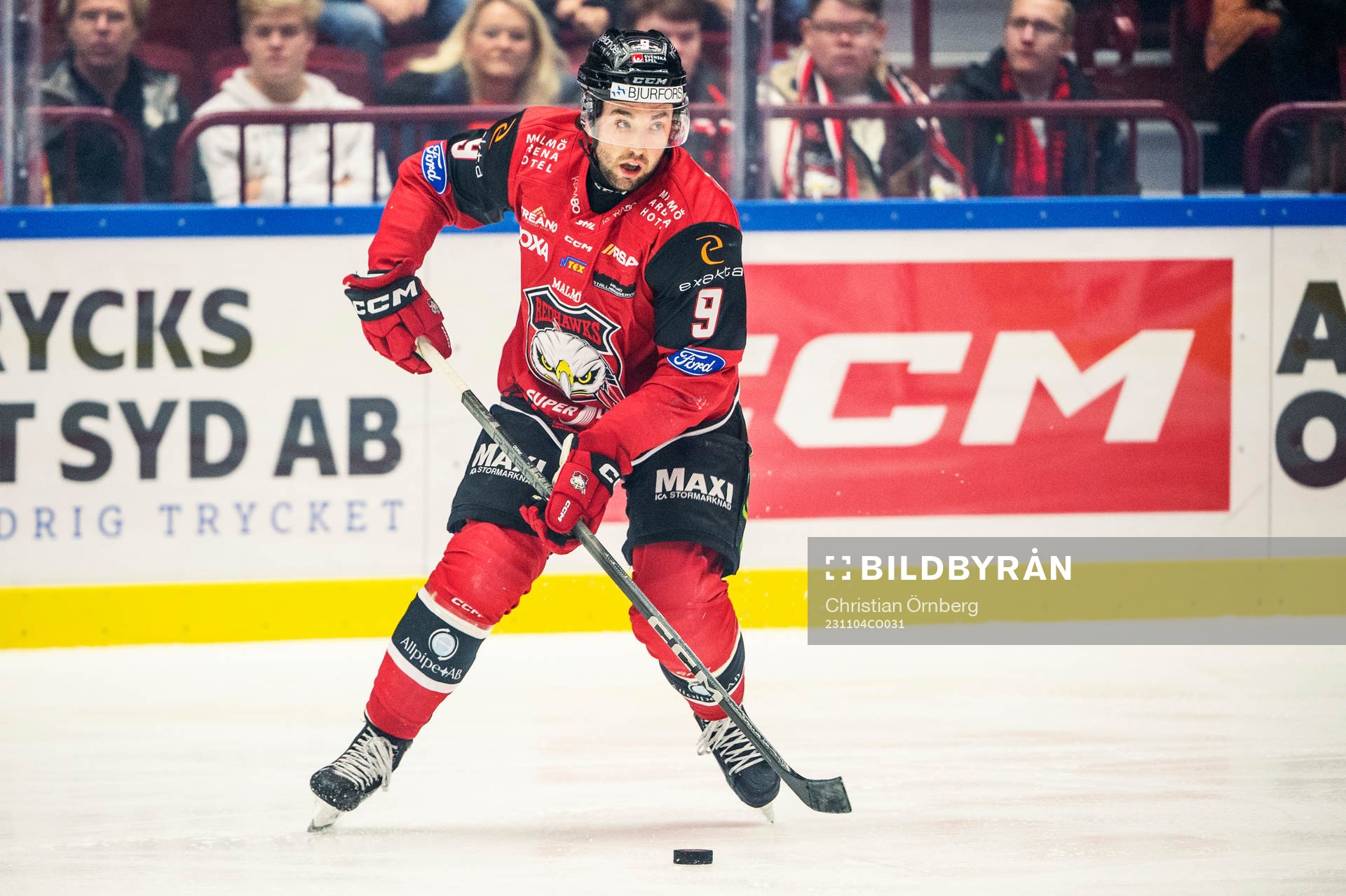 Malmö Redhawks Alan Quine
