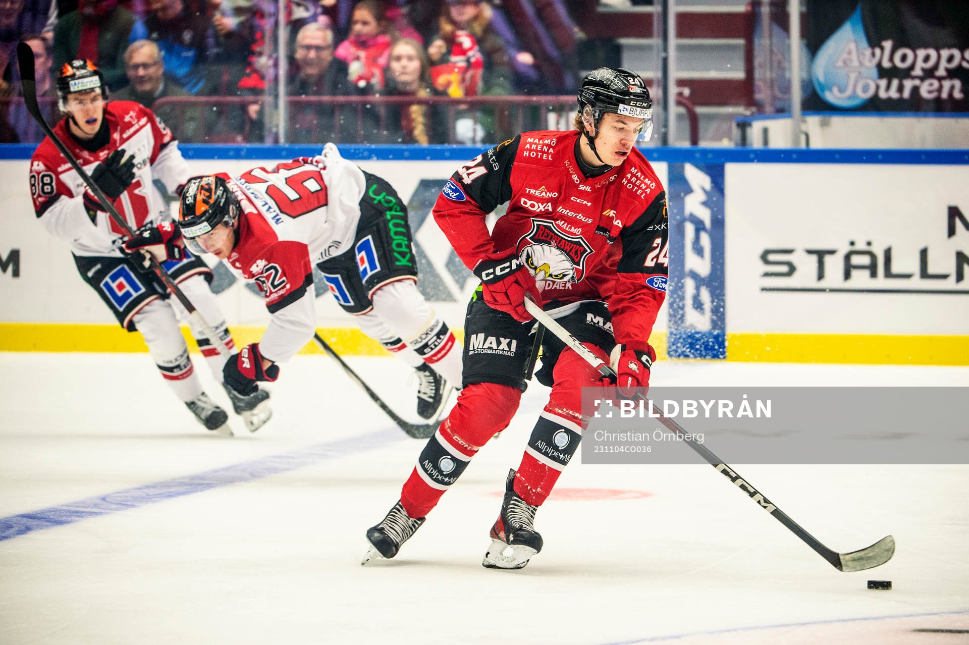 Malmö Redhawks Anton Wahlberg