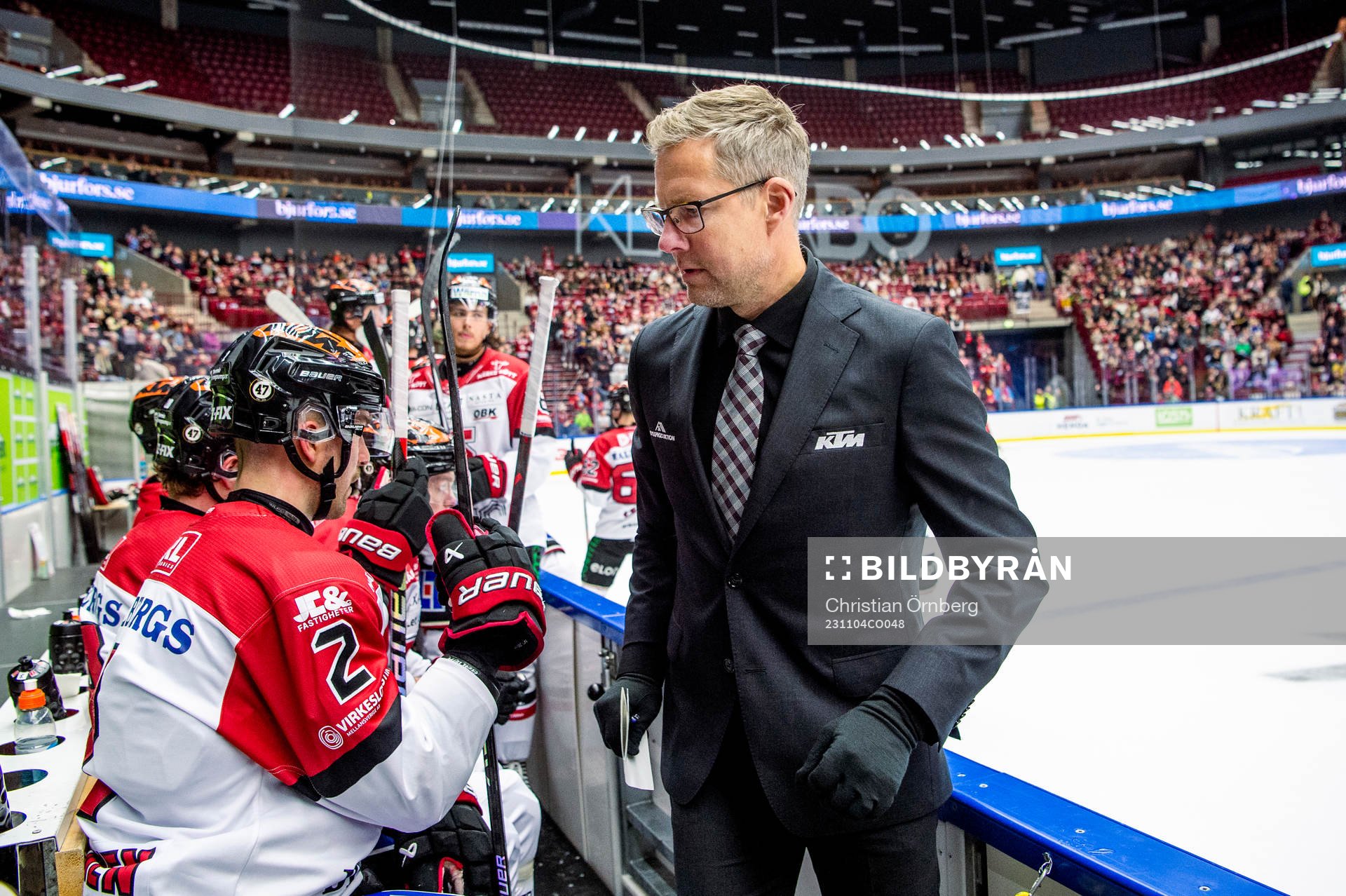 Örebros tränare Johan Hedberg