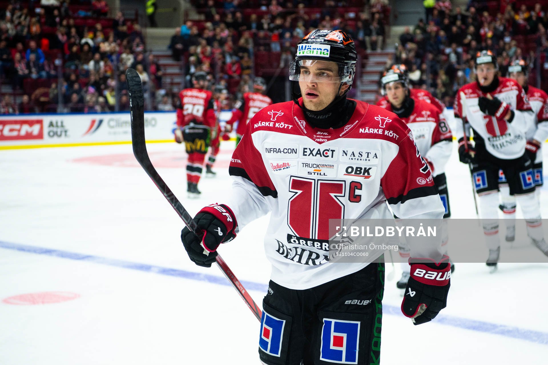 Örebros Glenn Gustafsson jublar