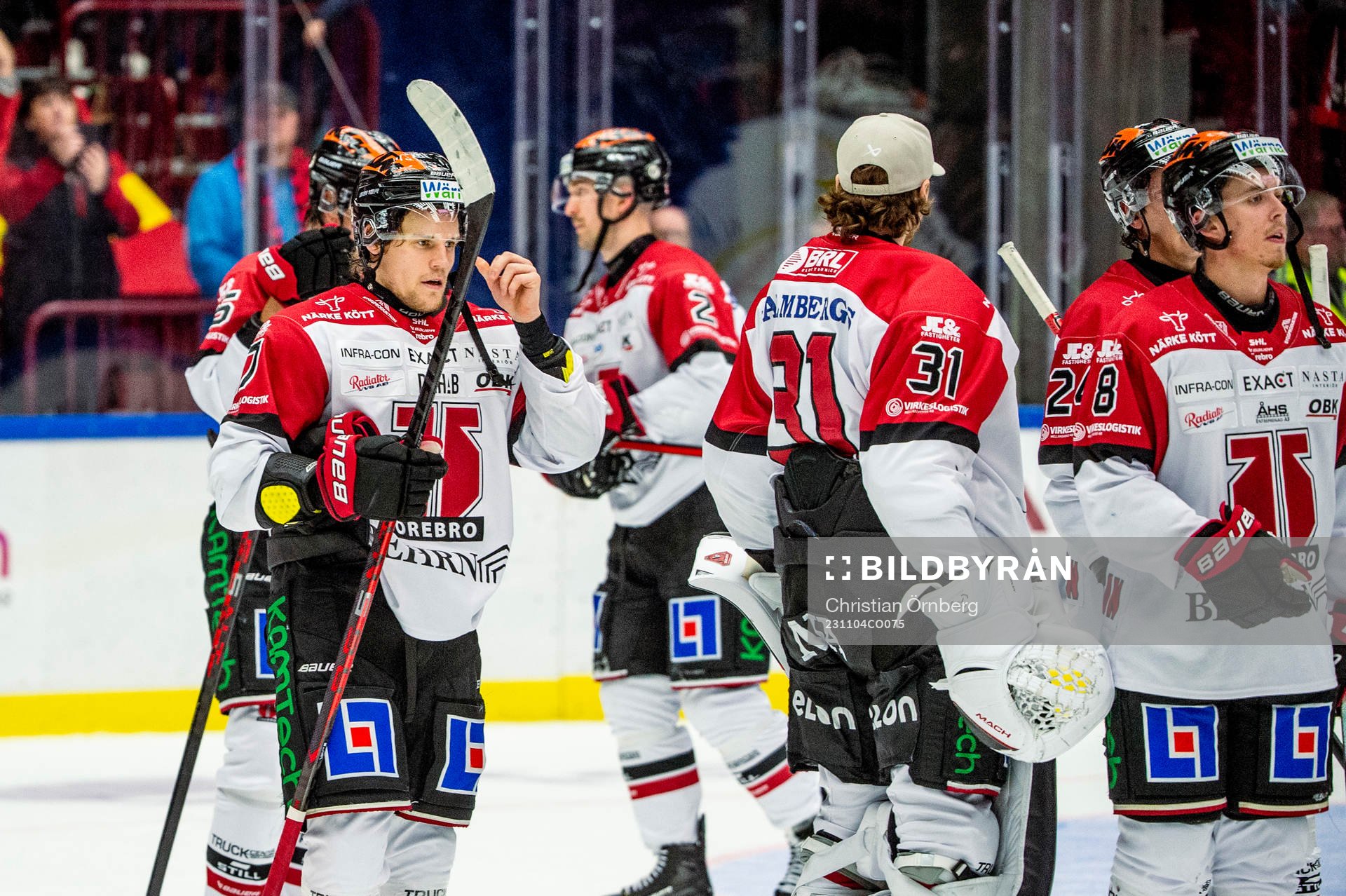 Örebros spelare deppar