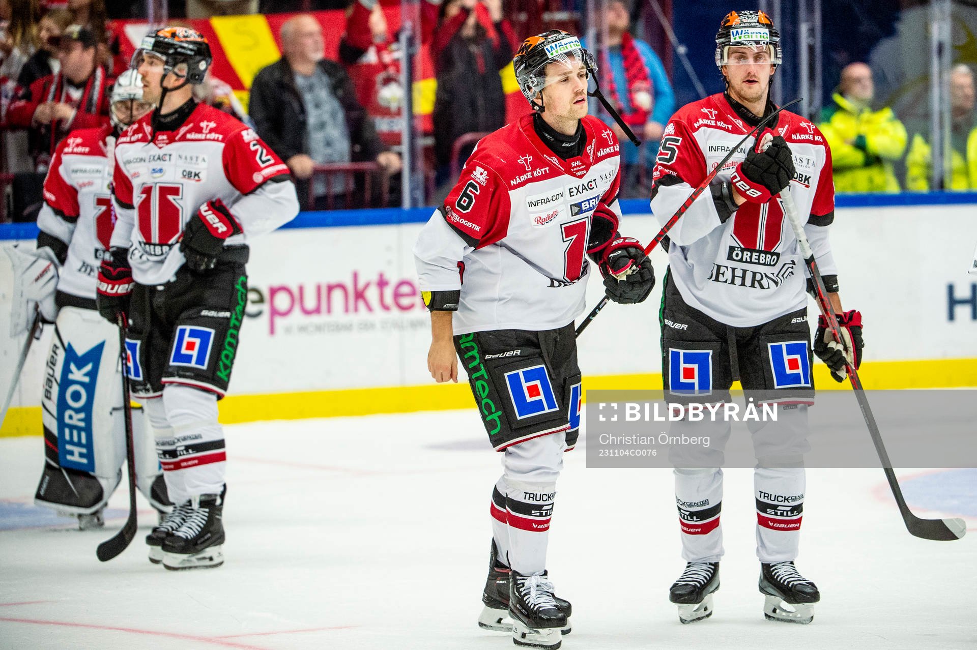 Örebros spelare deppar
