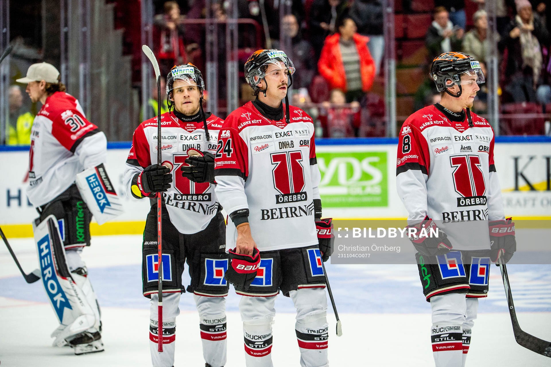 Örebros spelare deppar