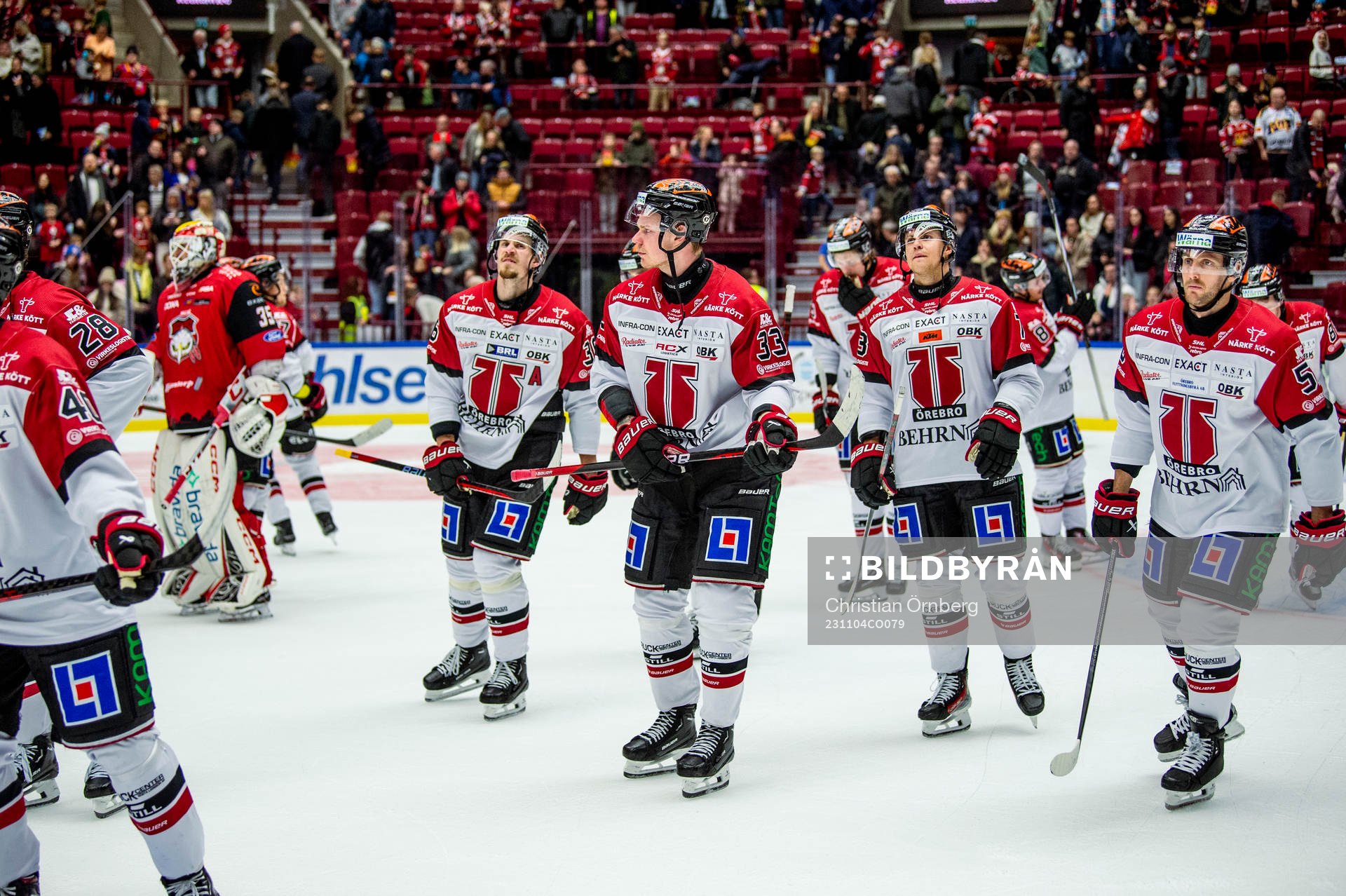 Örebros spelare deppar
