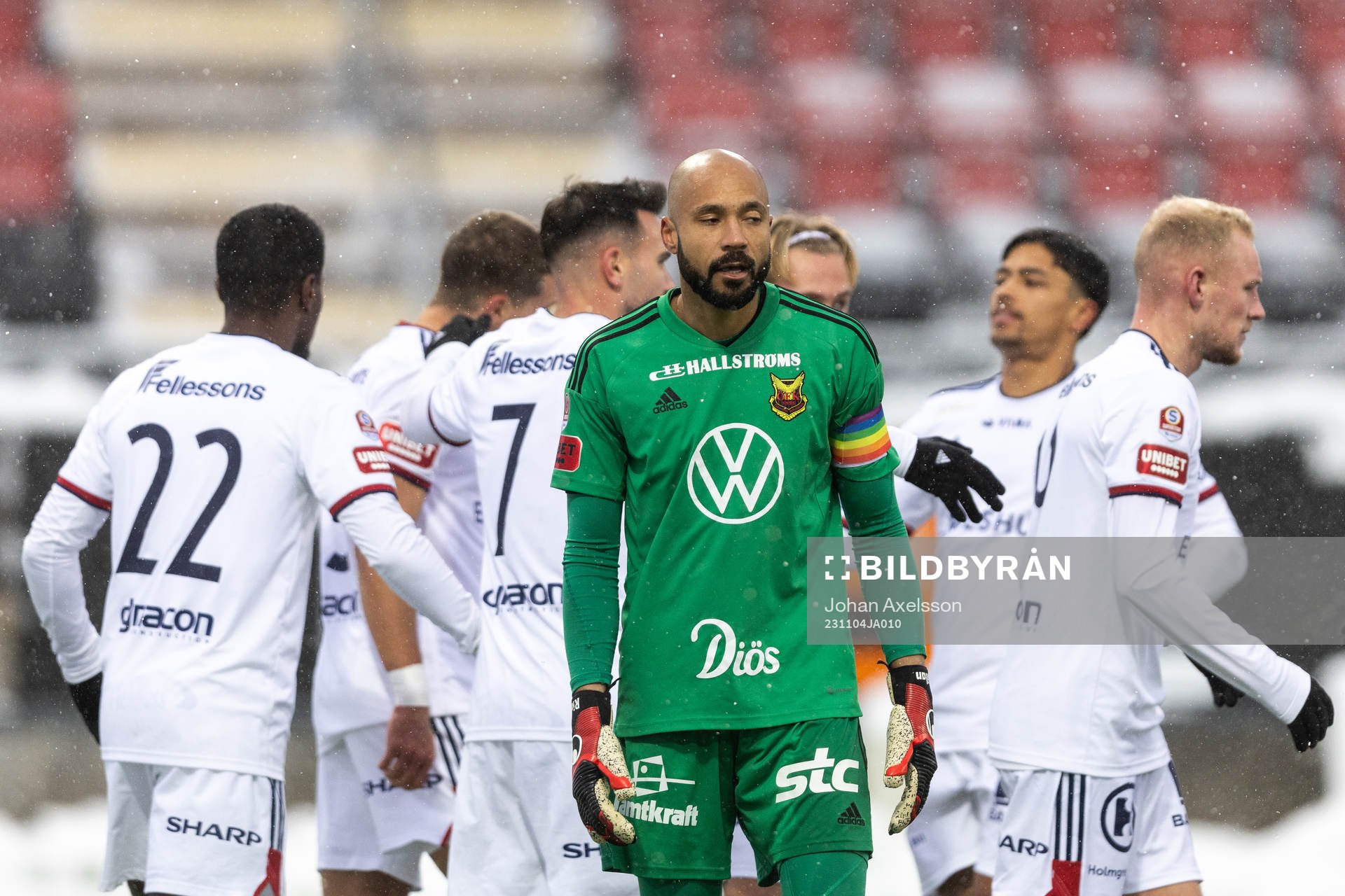 Östersunds Aly Keita deppar