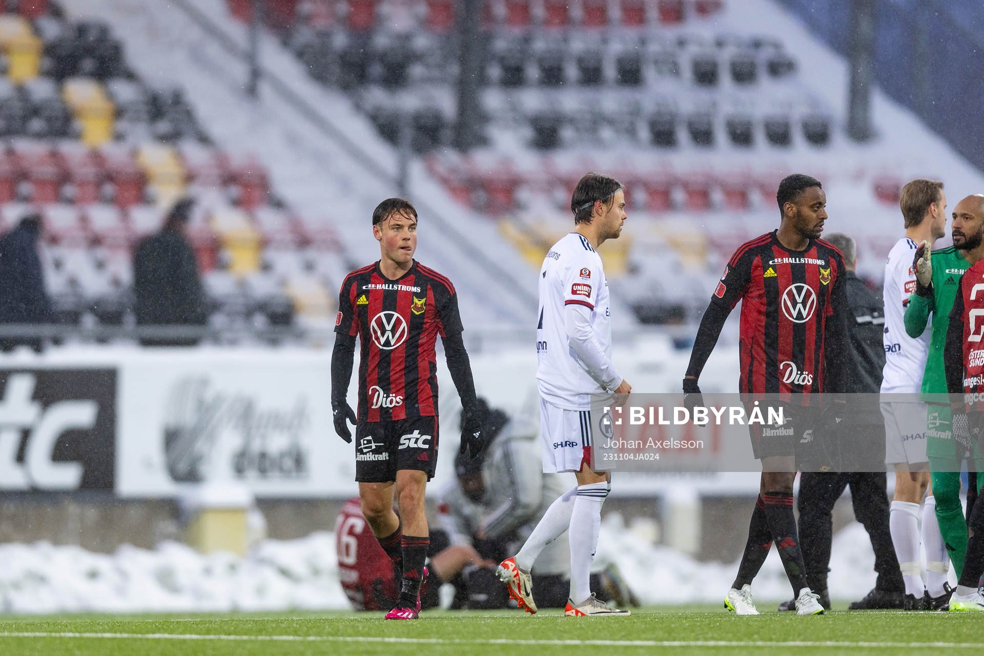Östersunds Cesar Weilid deppar