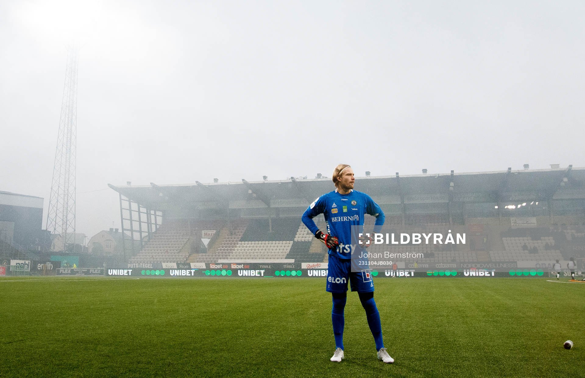 Örebros målvakt William Eskelinen