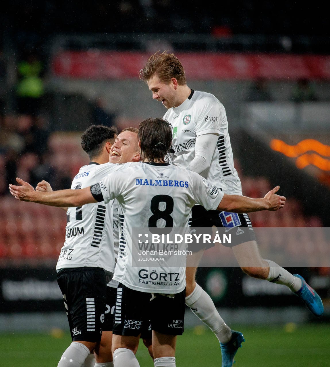 Örebros David Seger, Kevin Walker och Niclas Bergmark