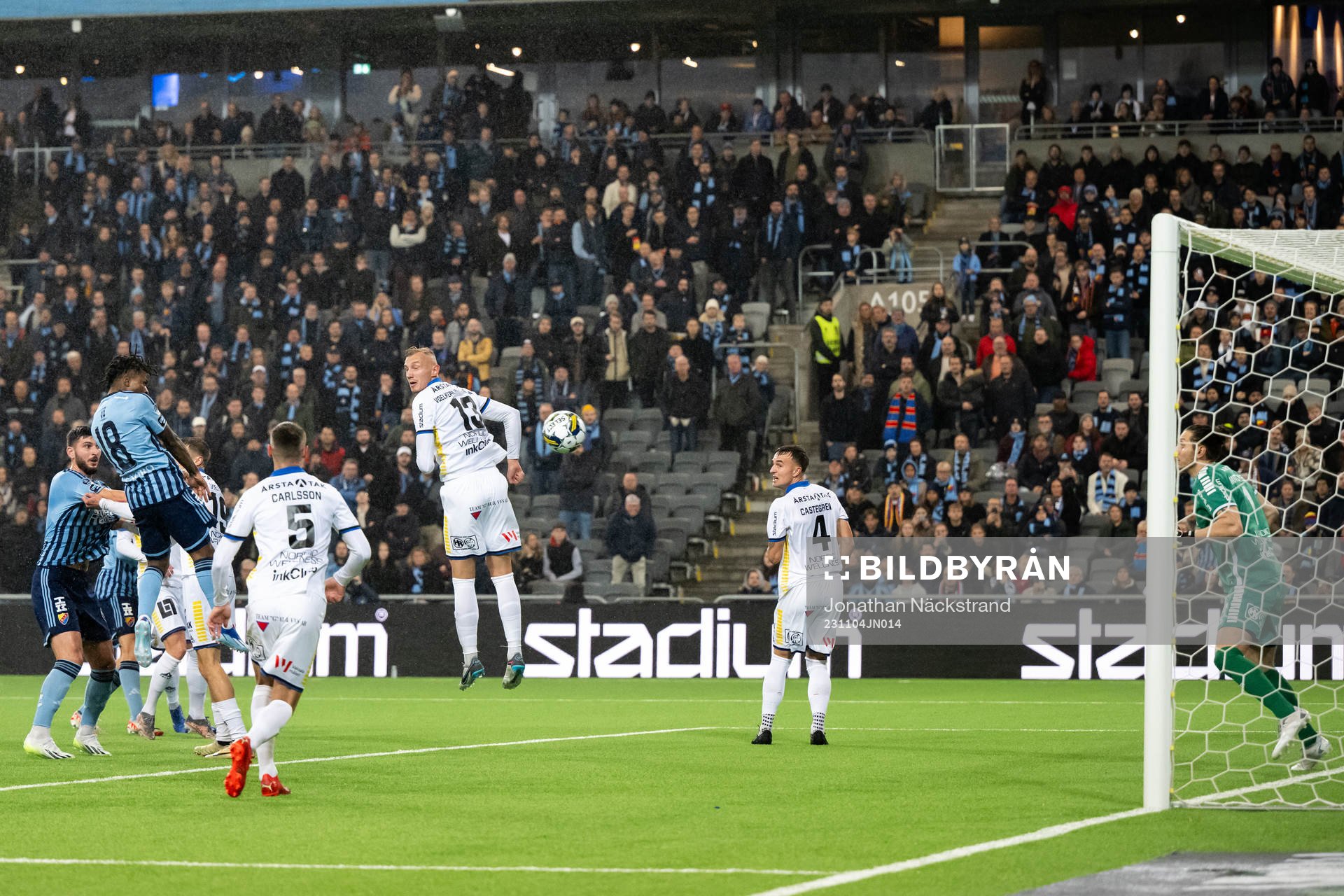 Djurgårdens Felix Vá gör 1-0