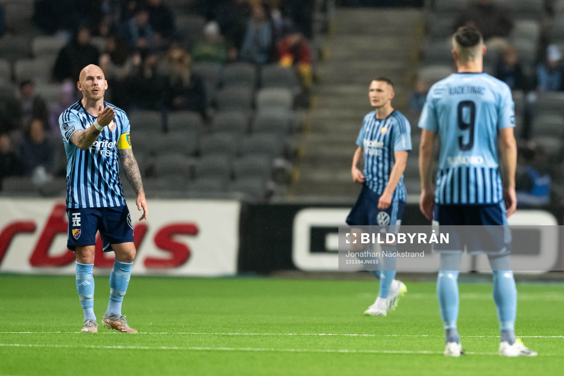 Djurgårdens Magnus Eriksson deppar