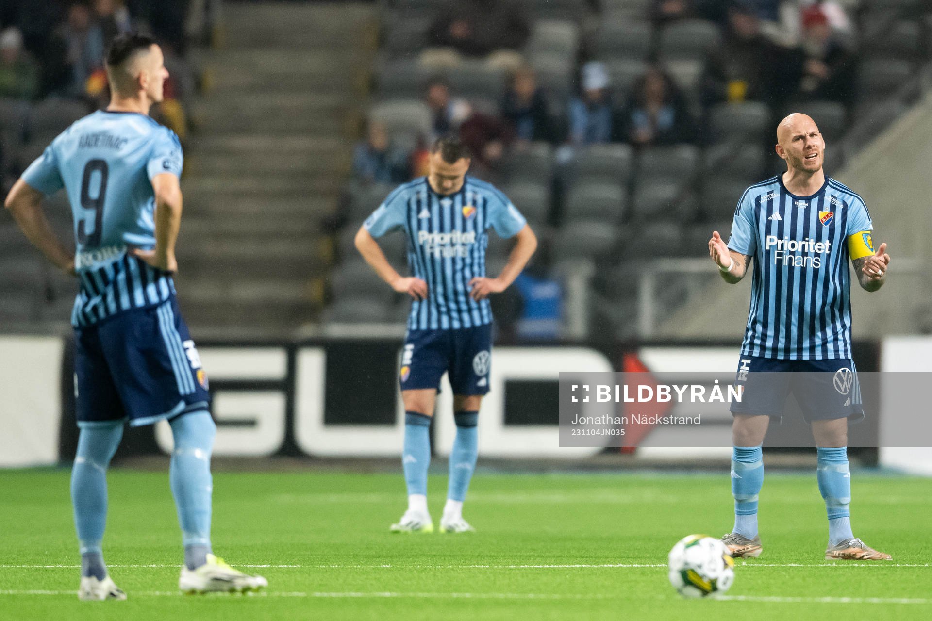 Djurgårdens Magnus Eriksson deppar