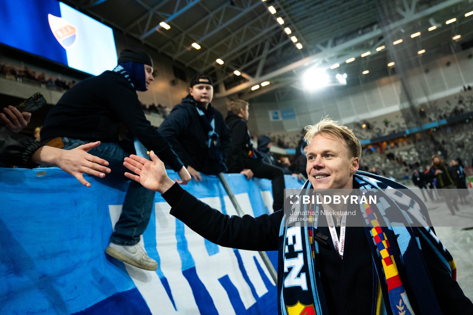 Djurgårdens Elliot Käck tackas av