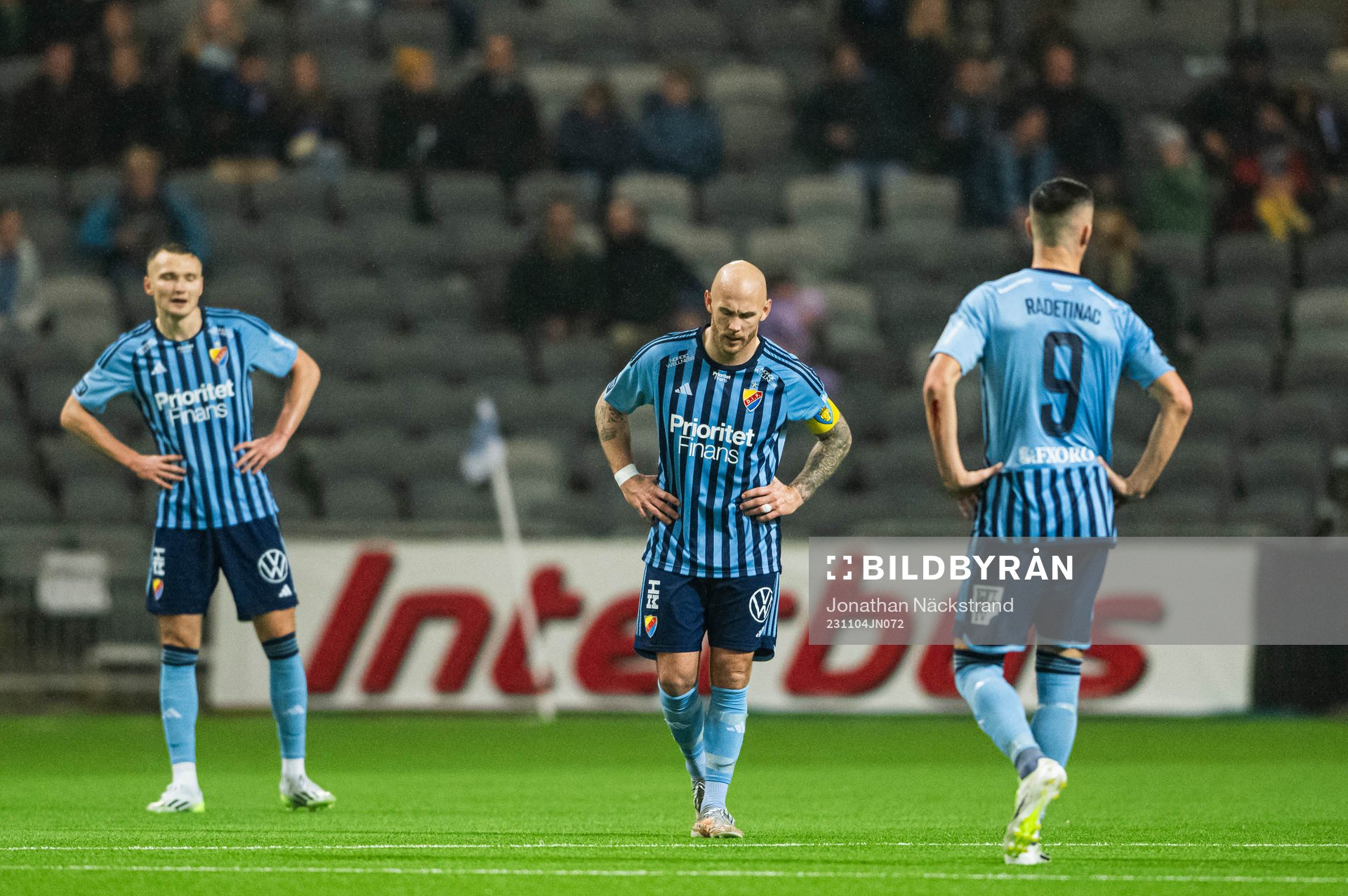 Djurgårdens Magnus Eriksson deppar