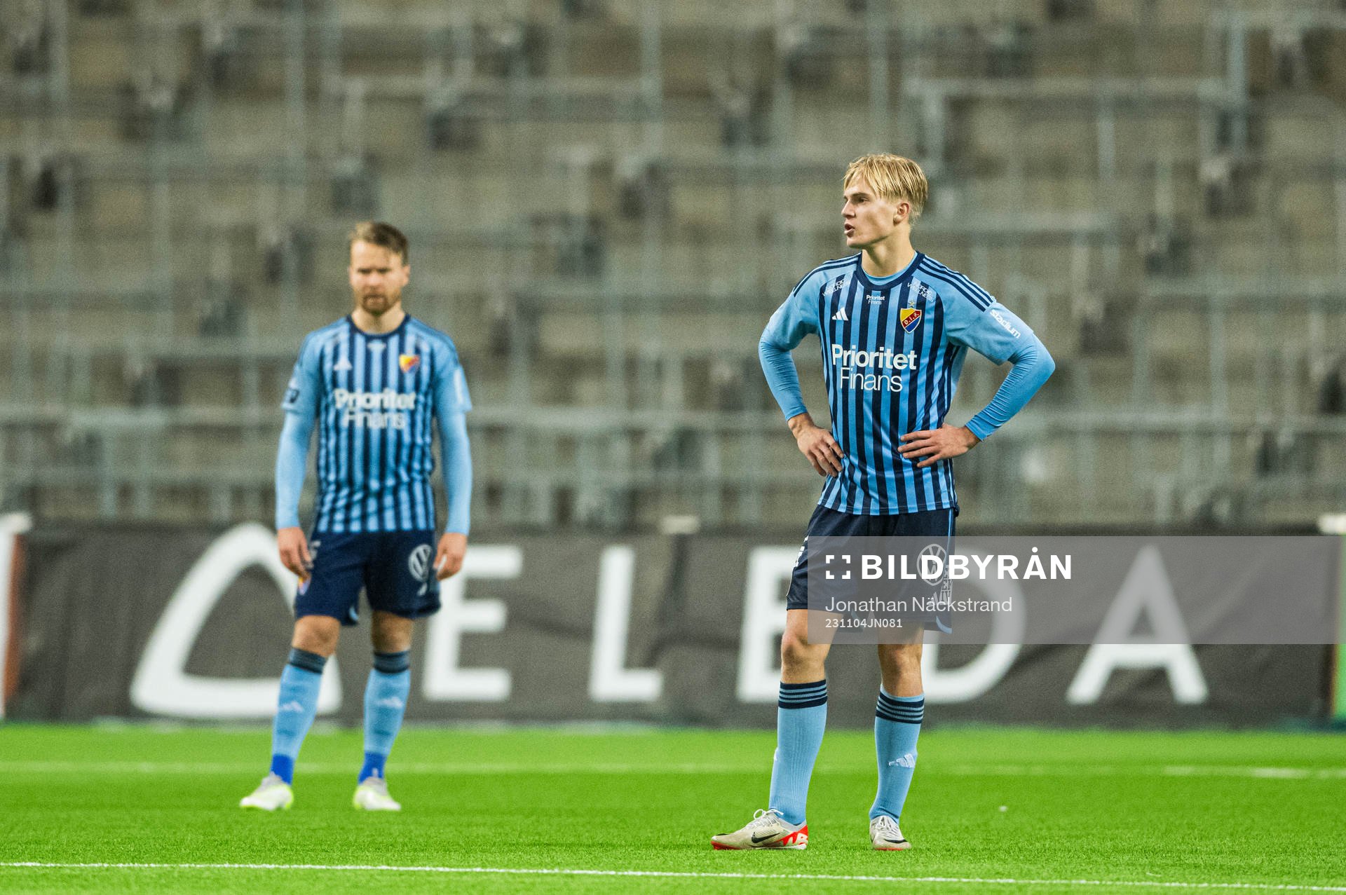 Djurgårdens Lucas Bergvall deppar