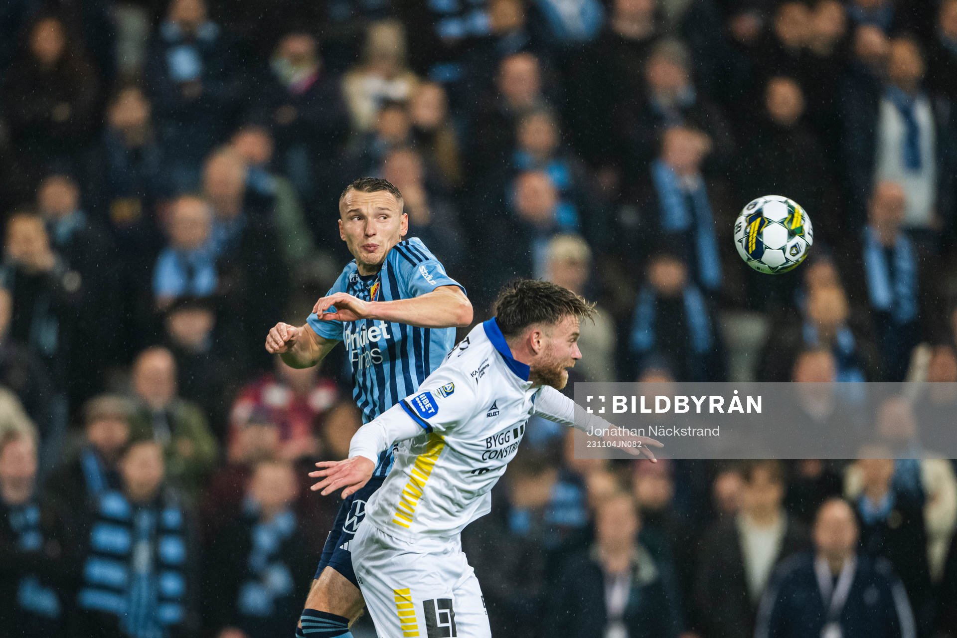 Djurgårdens Piotr Johansson och Sirius Joeri De Kamps