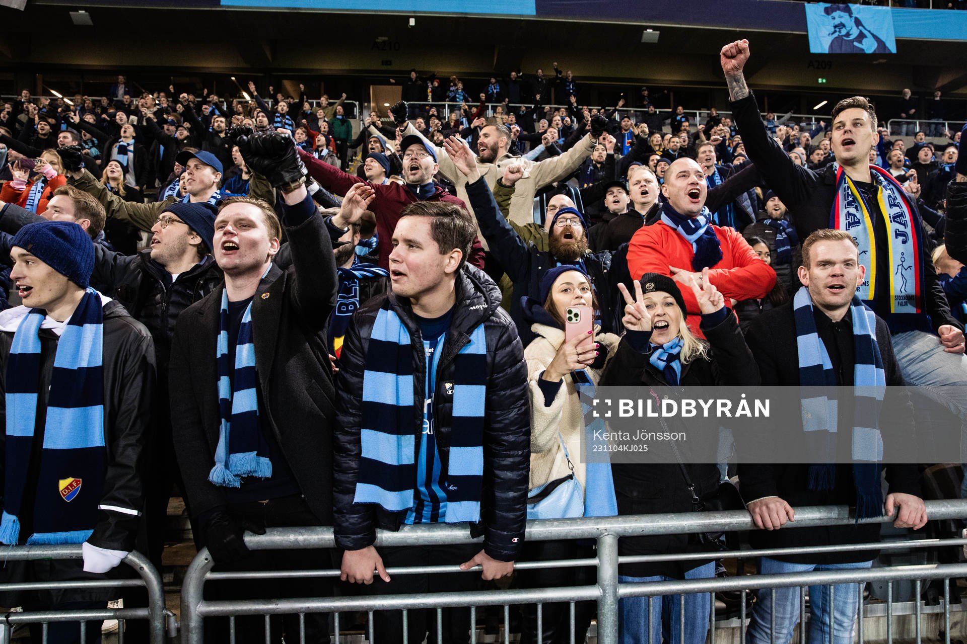Djurgårdens supportrar