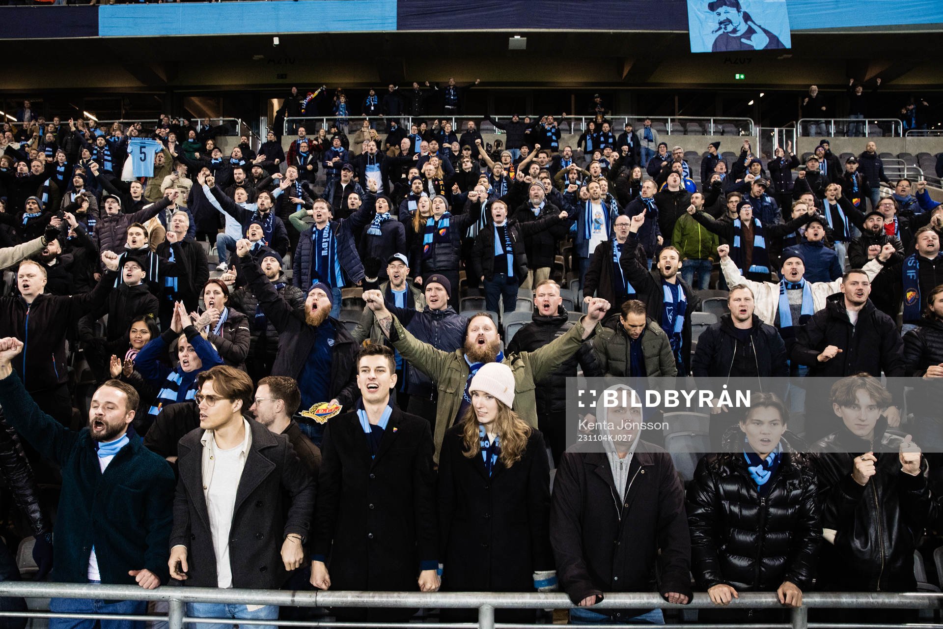 Djurgårdens supportrar