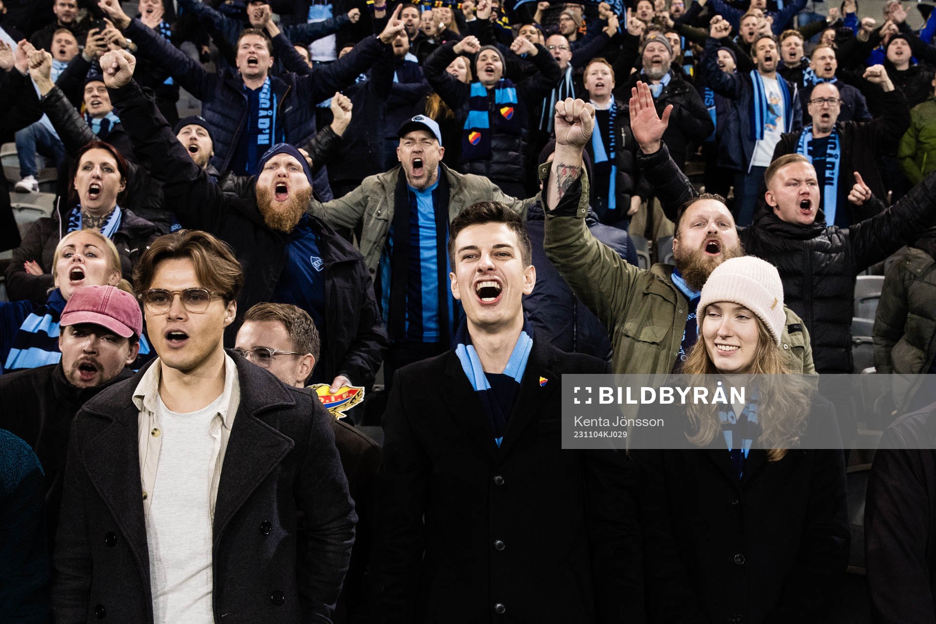 Djurgårdens supportrar