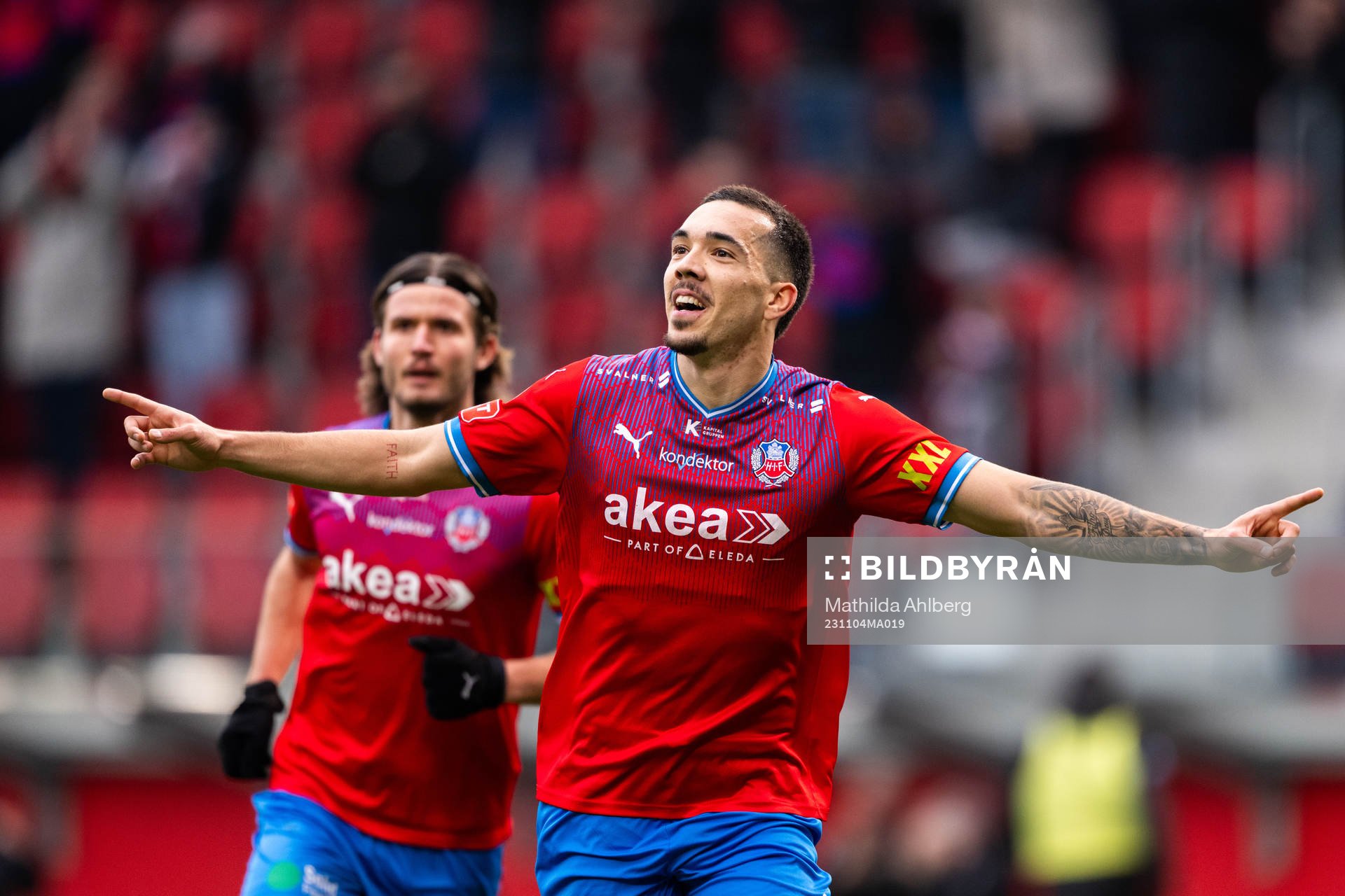 Helsingborgs Lucas Lima jublar