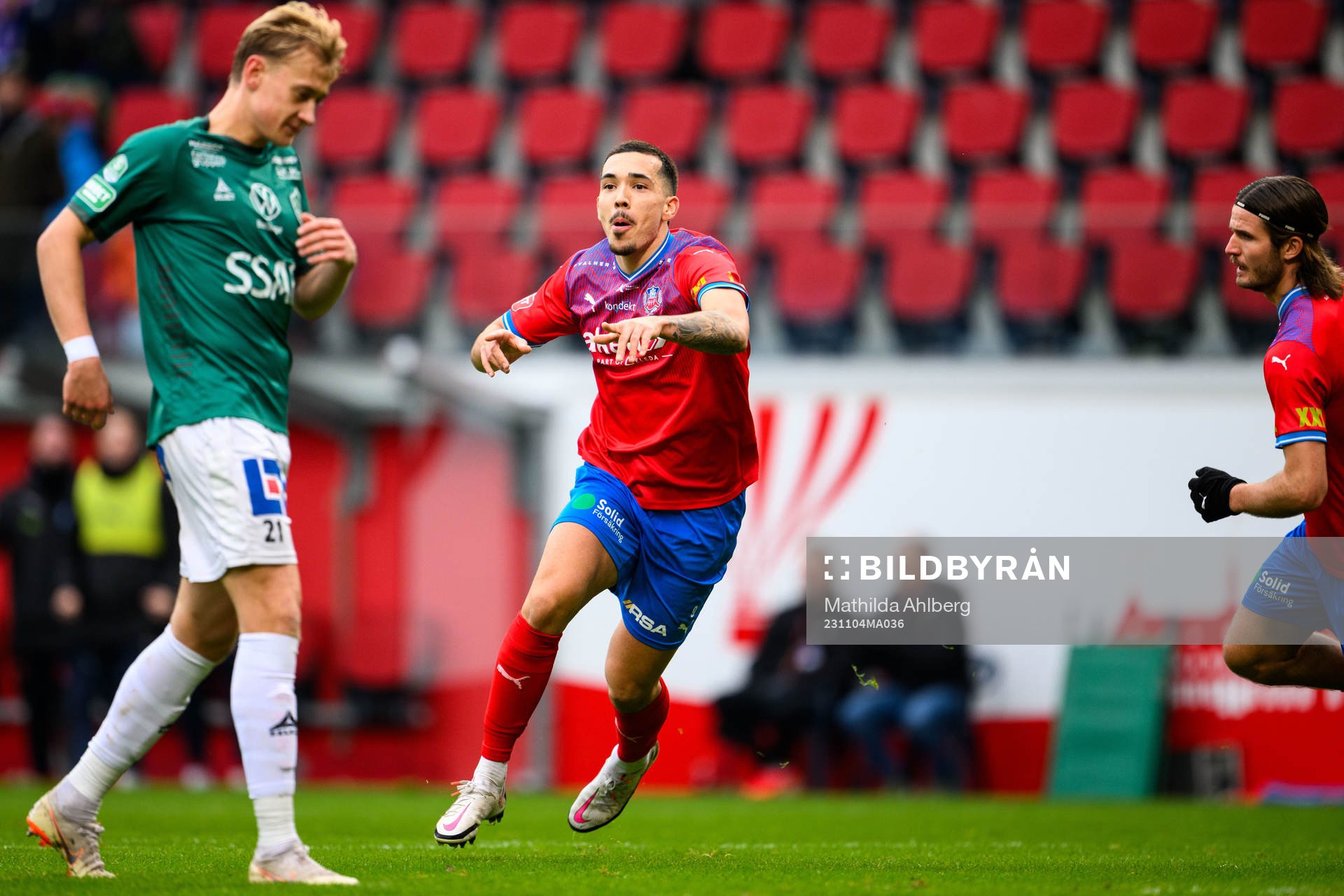 Helsingborgs Lucas Lima jublar