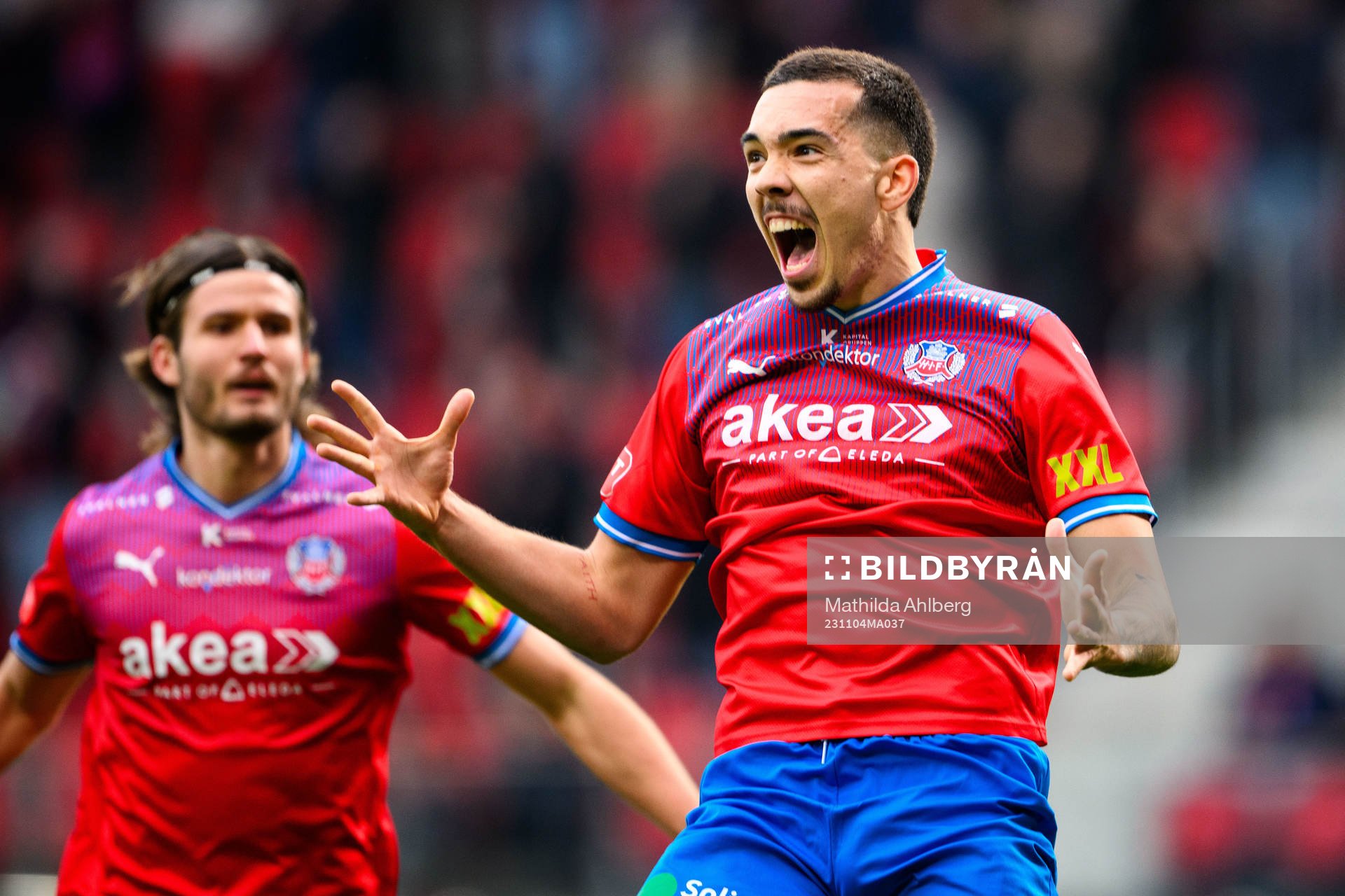 Helsingborgs Lucas Lima jublar