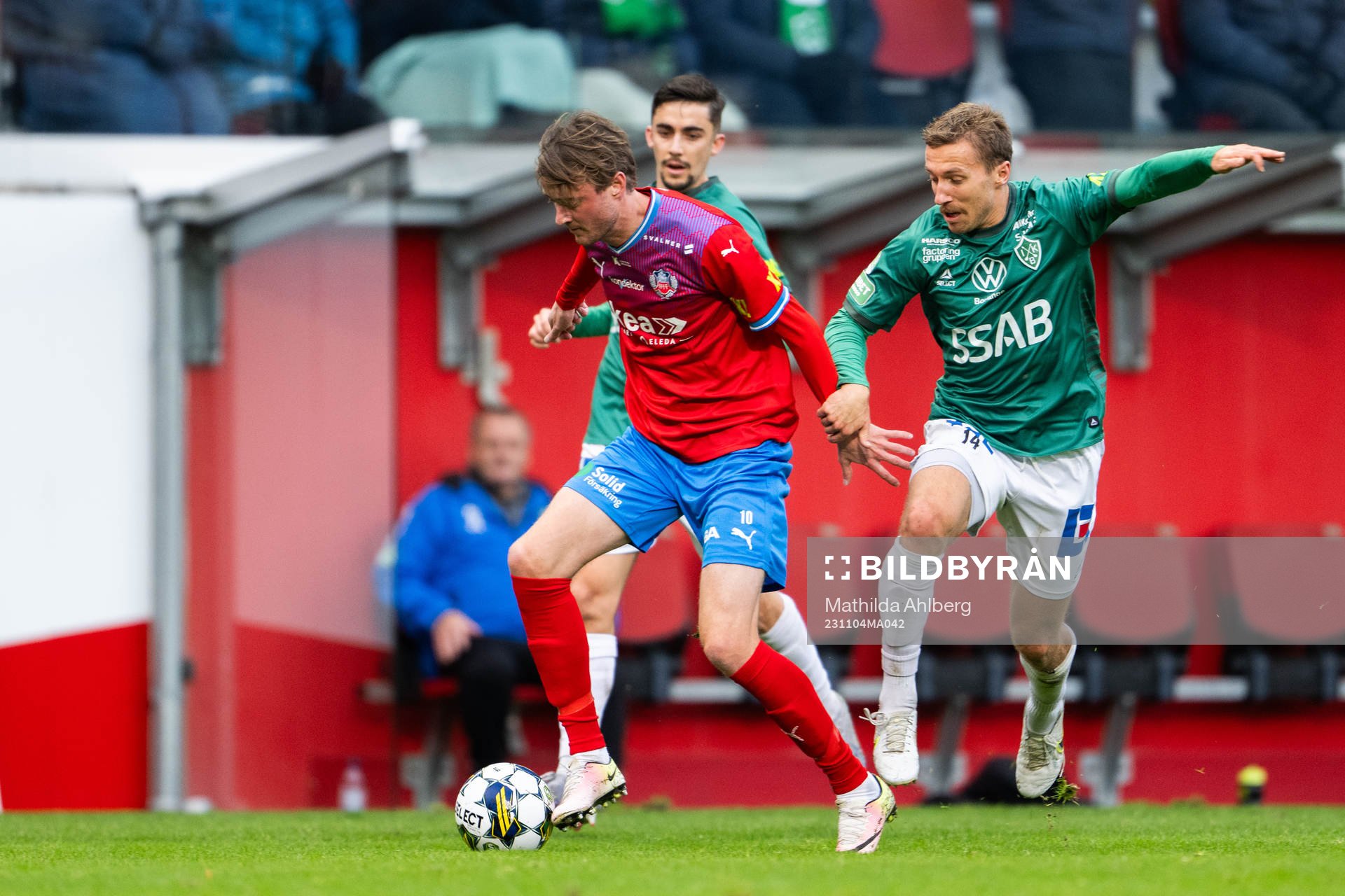 Helsingborgs Rasmus Jönsson och Brages Jacob Stensson