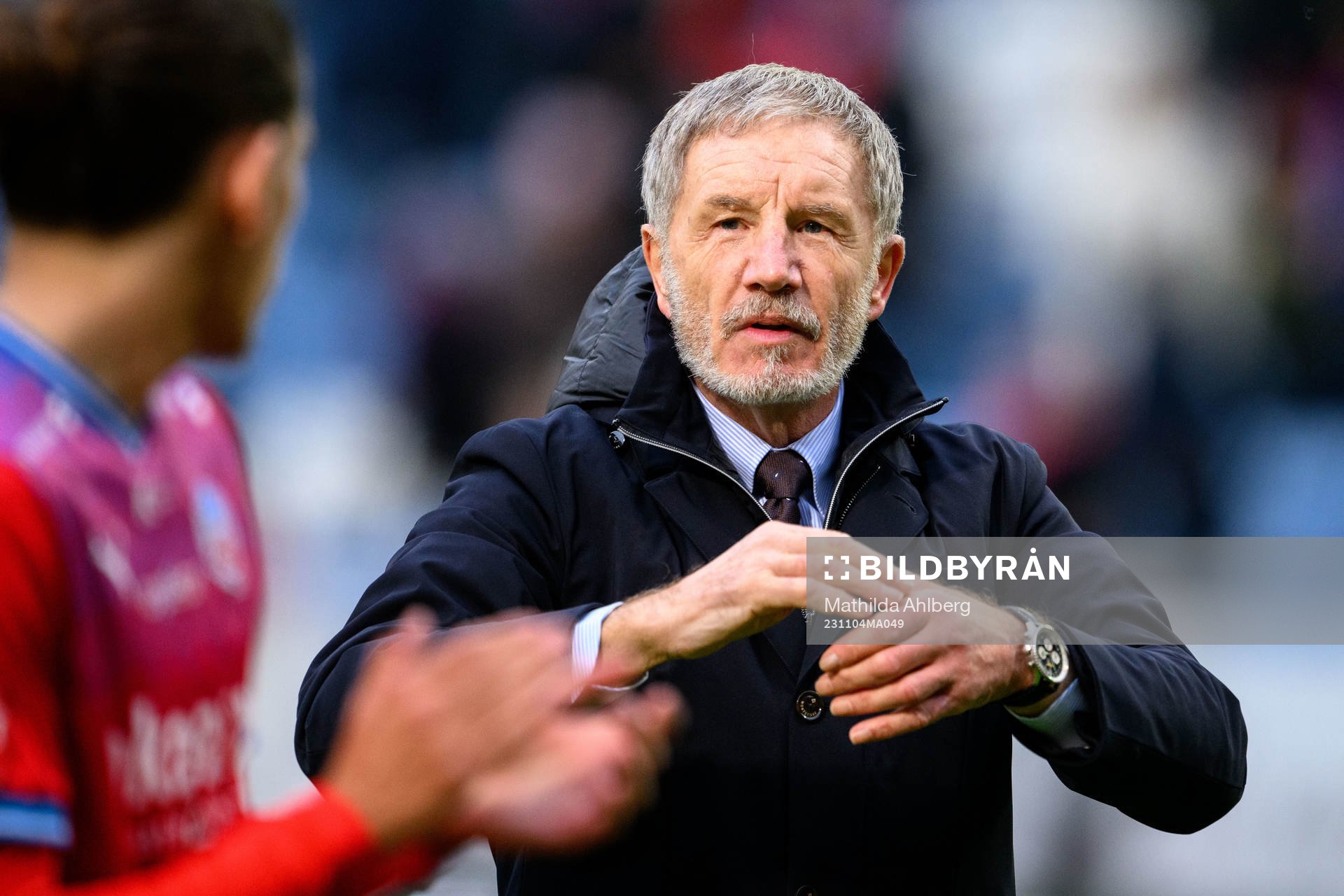 Helsingborgs tränare Stuart Baxter