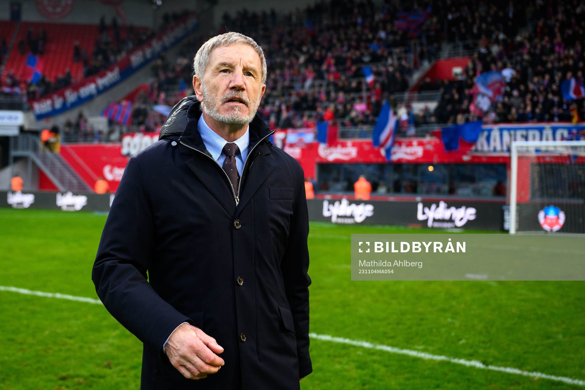Helsingborgs tränare Stuart Baxter
