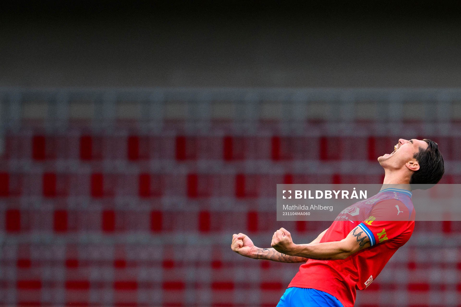 Helsingborgs Jon Birkfeldt jublar