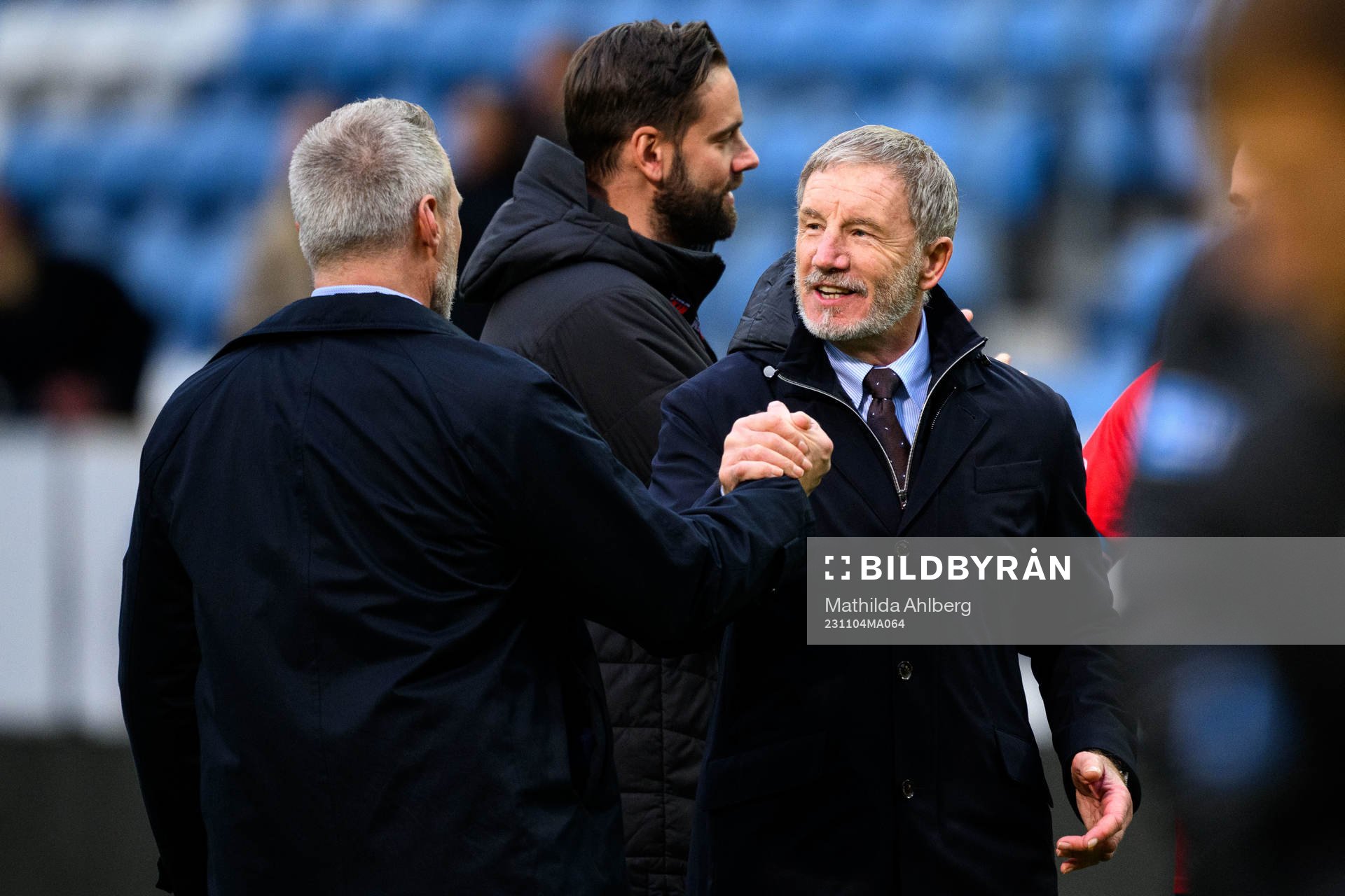 Helsingborgs tränare Stuart Baxter jublar