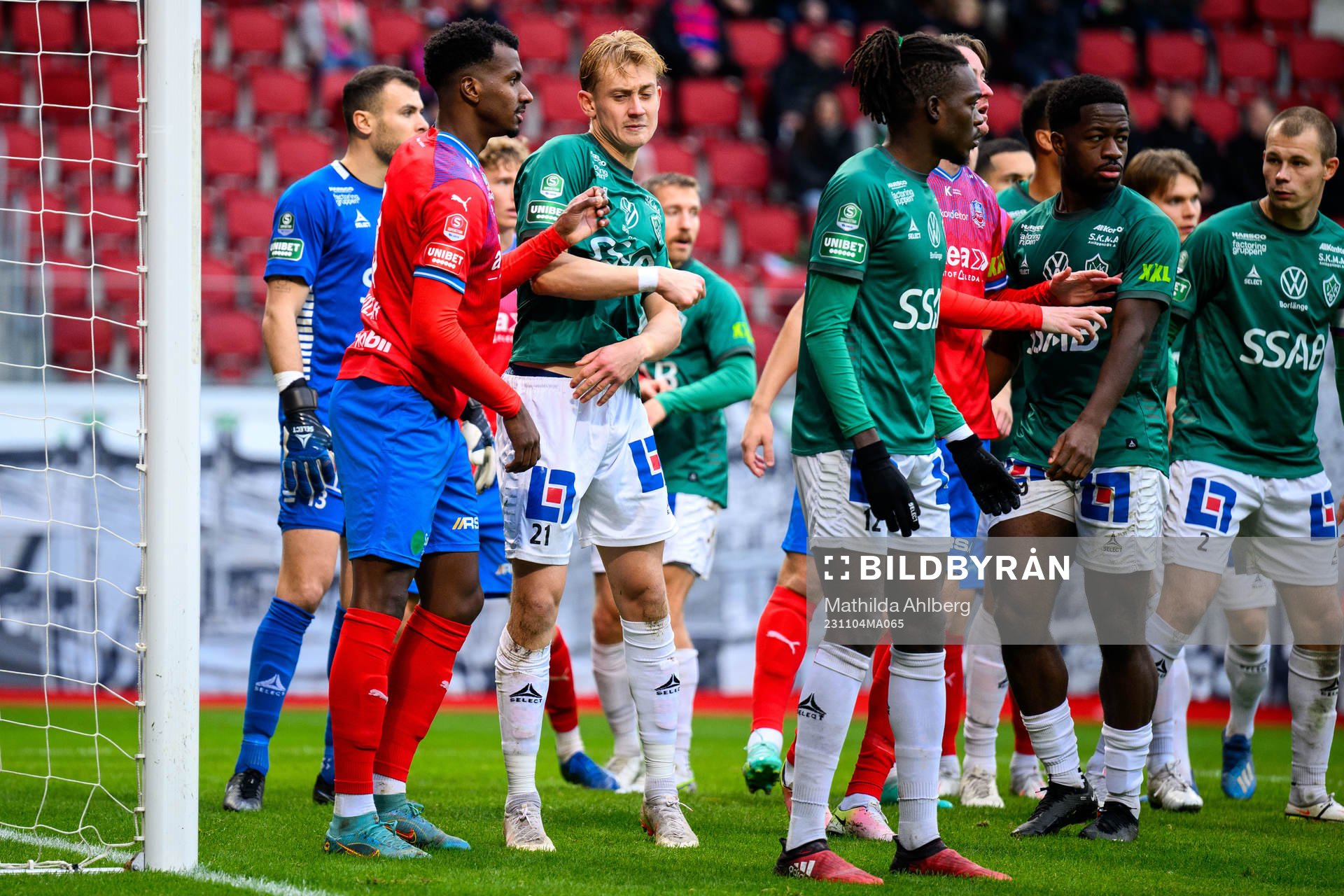 Helsingborgs Bernardo Vilar Estevao Jeronimo och Brages