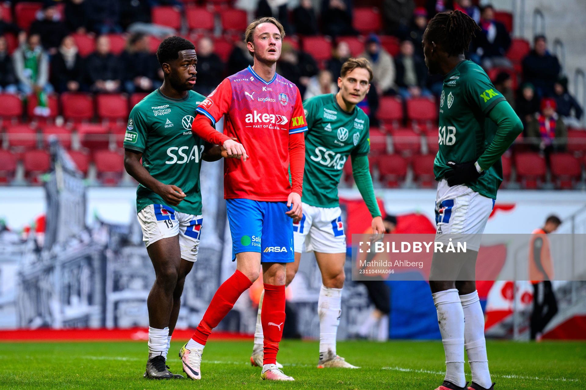 Brages Kevin Appiah Nyarko och Helsingborgs Rasmus Jönsson