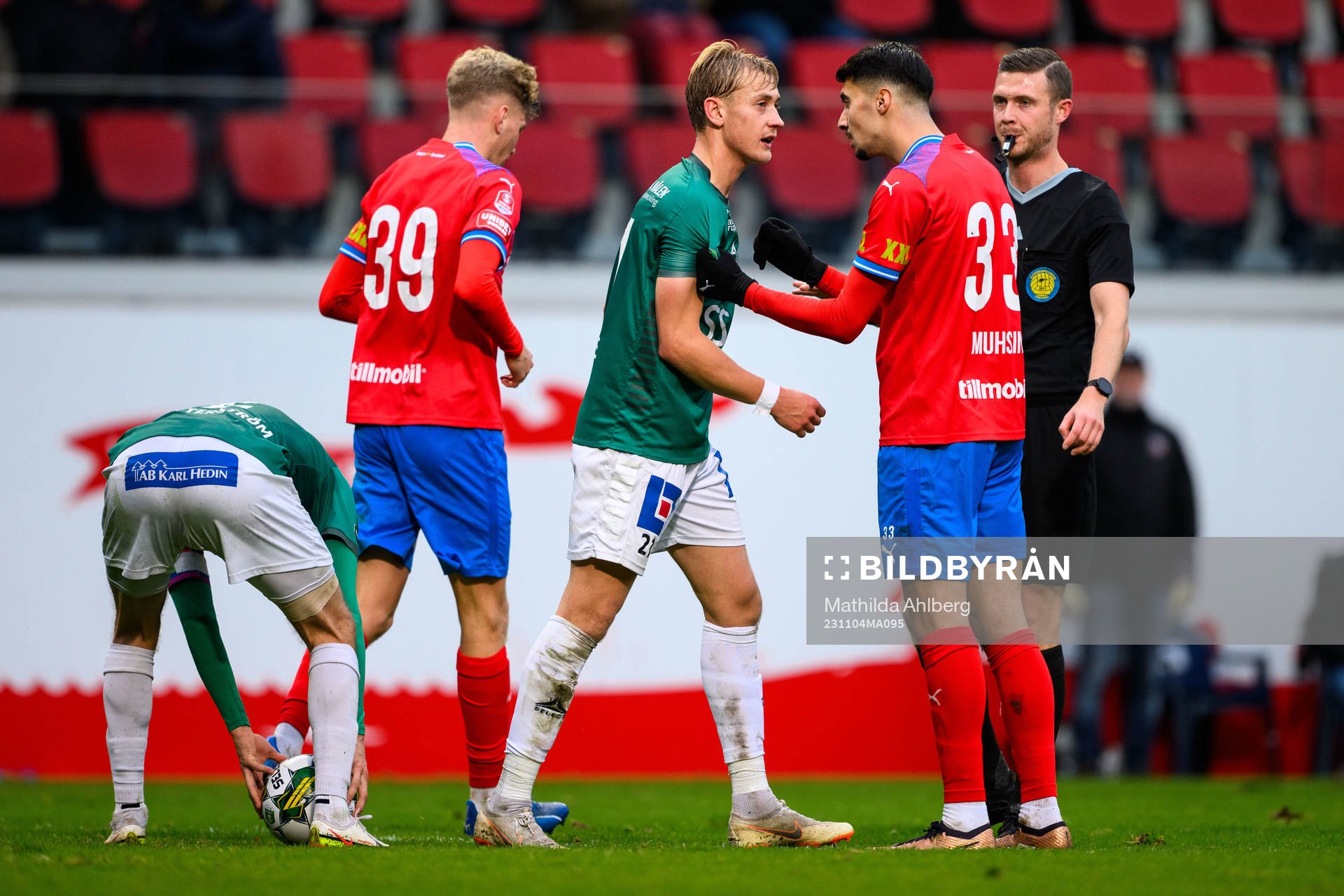 Brages Henry Sletsjøe, Helsingborgs Amar Muhsin  och